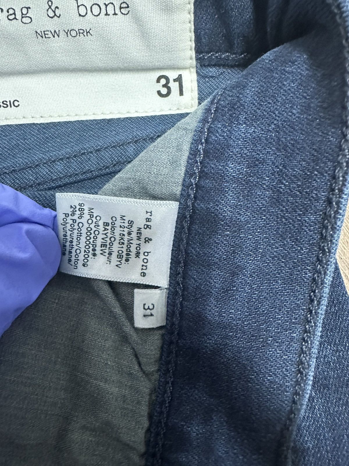 Rag & Bone Rag and bone Fit 3 Bayview Size US 31 - 7 Thumbnail