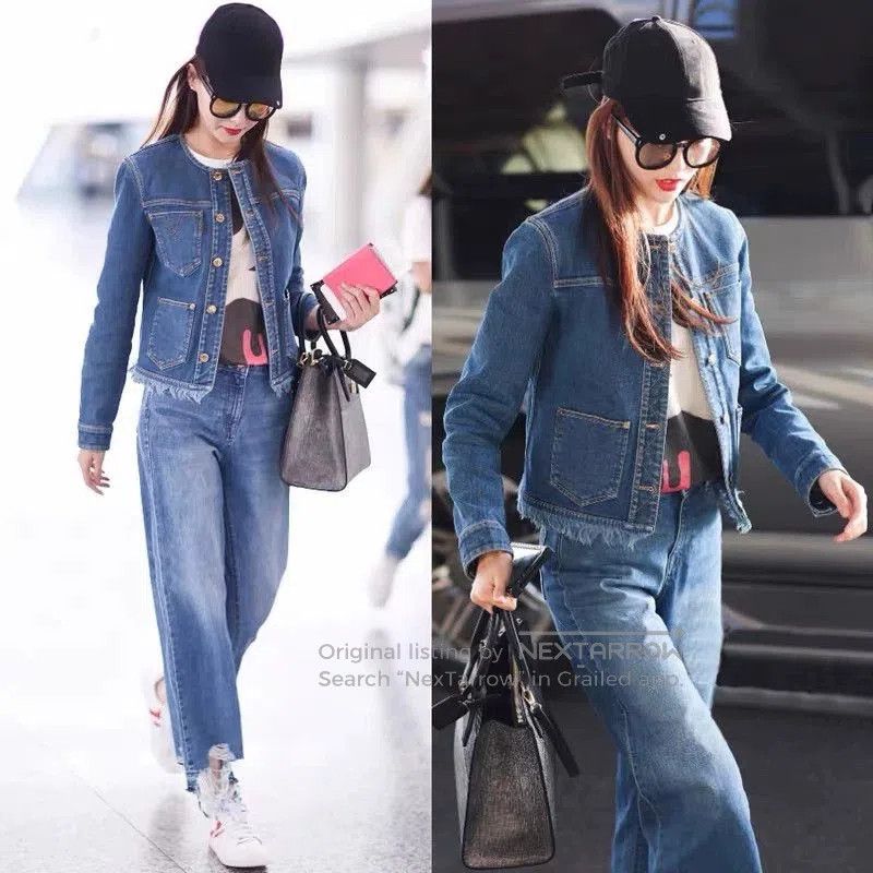 Louis Vuitton LV Denim Jacket Size 36. Size XS / US 0-2 / IT 36-38 - 2 Thumbnail