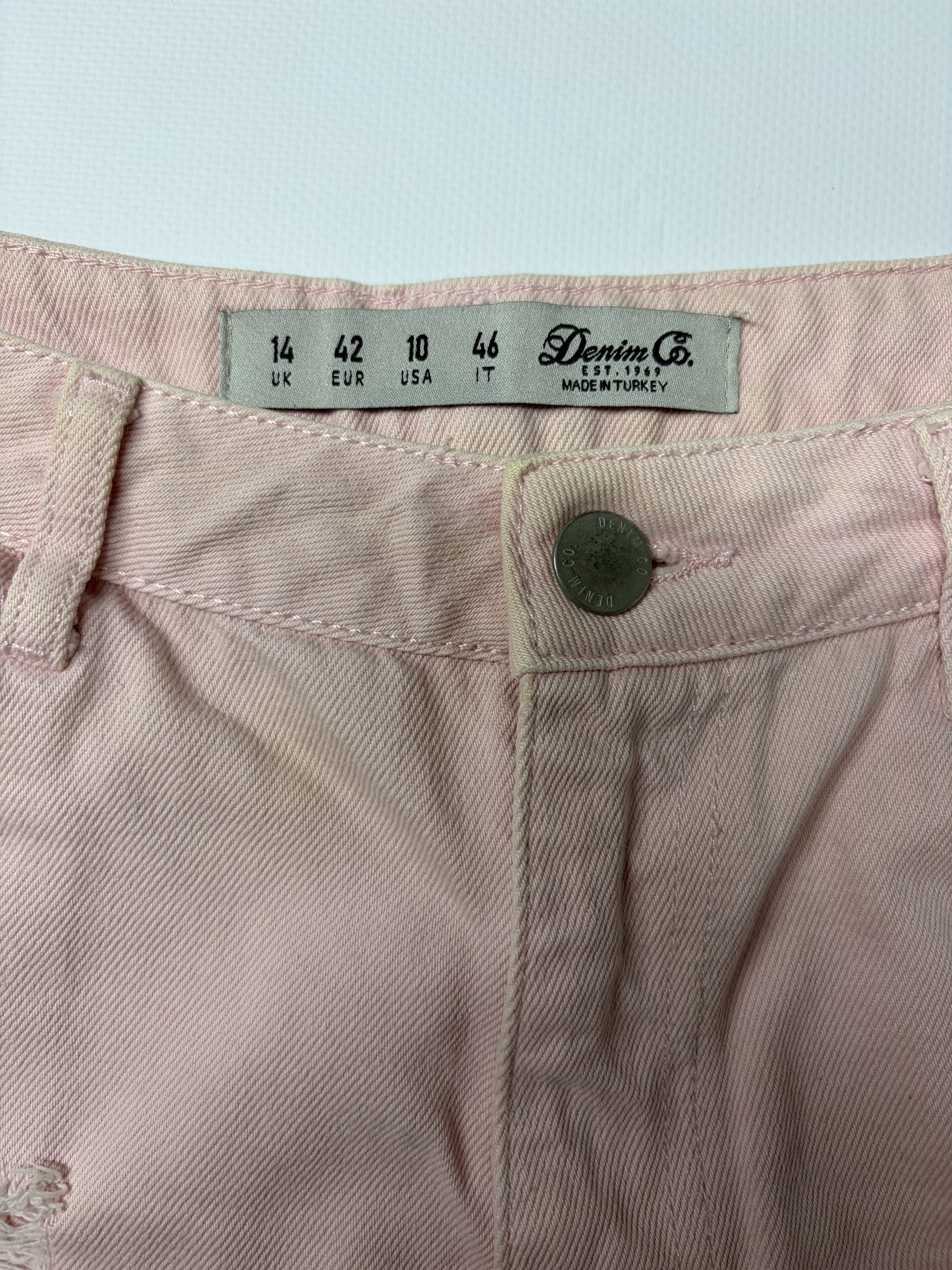 Vintage Vintage Women's Mini Shorts Size 32" / US 10 / IT 46 - 4 Thumbnail