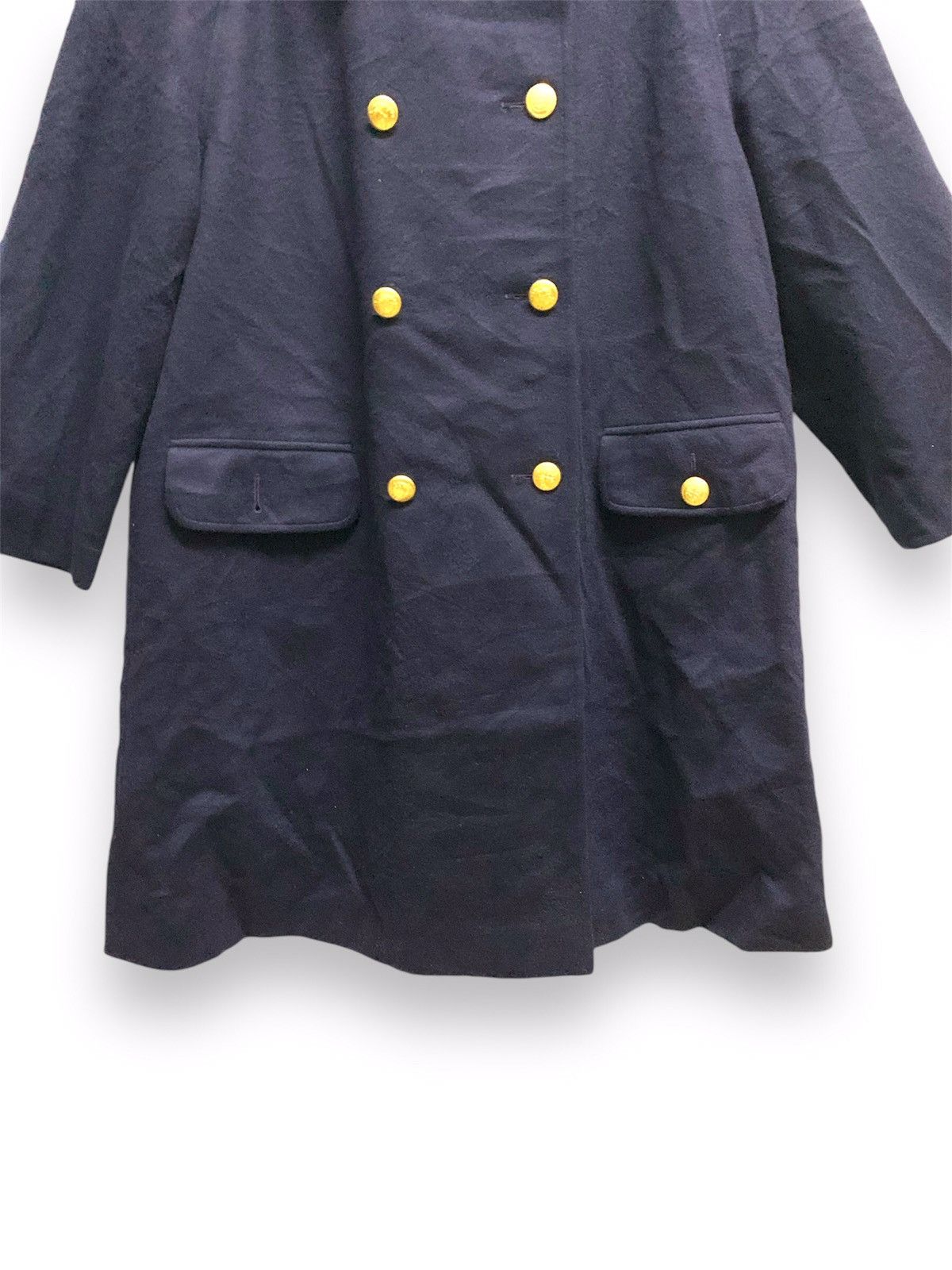 Vintage ADMYSA Double Breasted Pure Cashmere Long Coat Size US L / EU 52-54 / 3 - 5 Thumbnail