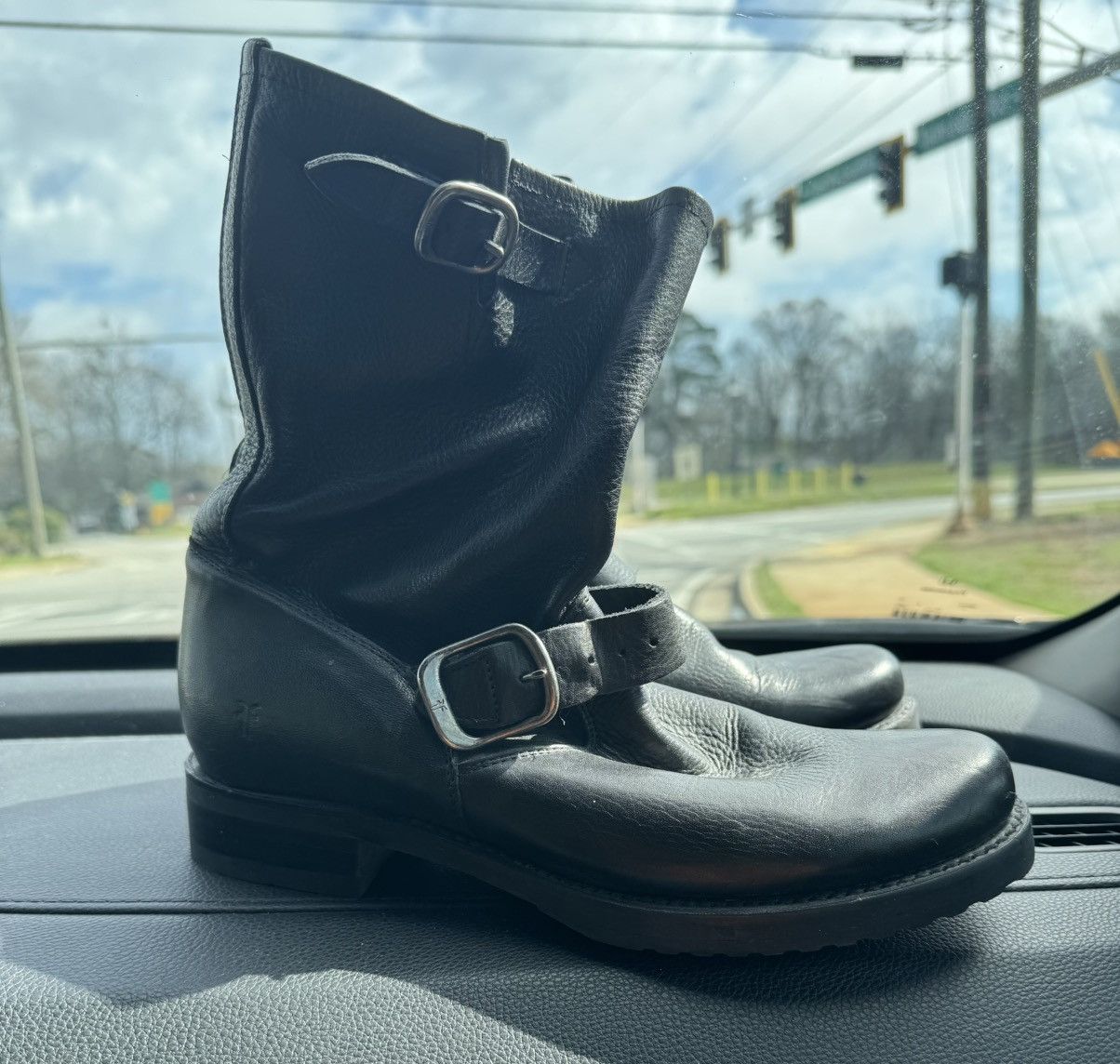 Frye FRYE Veronica Women Short Leather Boots Size US 9.5 / IT 39.5 - 4 Thumbnail