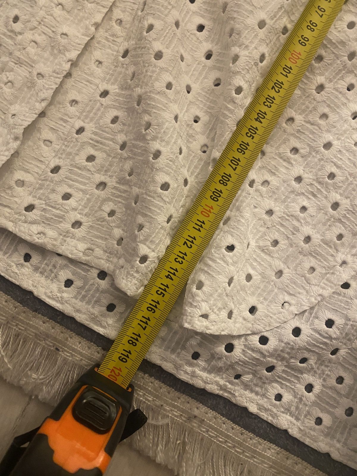 Hermes Luxury hermes long white dress with collar Size L / US 10 / IT 46 - 25 Thumbnail