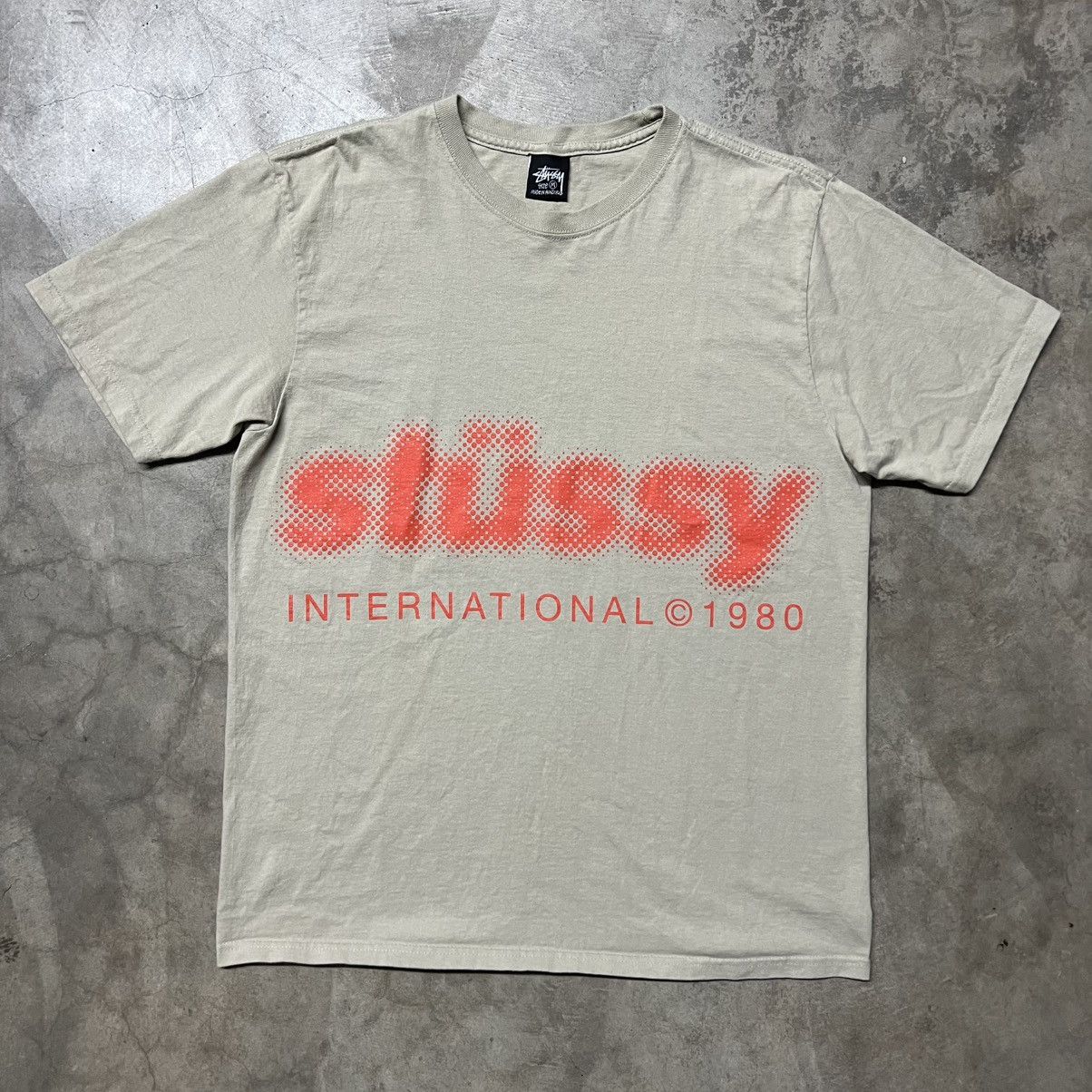 Cactus Plant Flea Market × Stussy × Travis Scott Stussy International 1980 Graphic T-Shirt Size US M / EU 48-50 / 2 - 3 Thumbnail