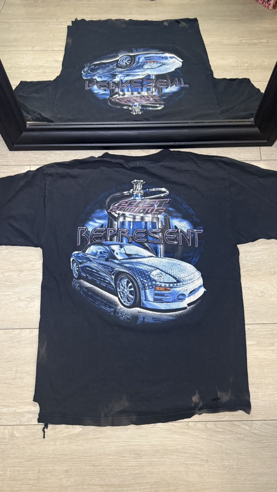 Giant Vintage / Y2K 2000s 2 Fast 2 Furious Movie Promo Shirt Size US L / EU 52-54 / 3 - 1 Thumbnail