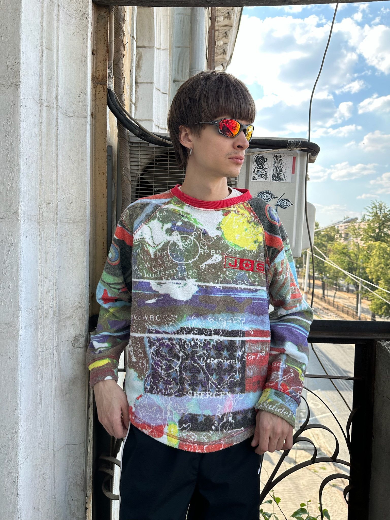 JET SET JET SET VINTAGE longsleeve acid psychedelic drugs lsd usa Size US M / EU 48-50 / 2 - 9 Thumbnail