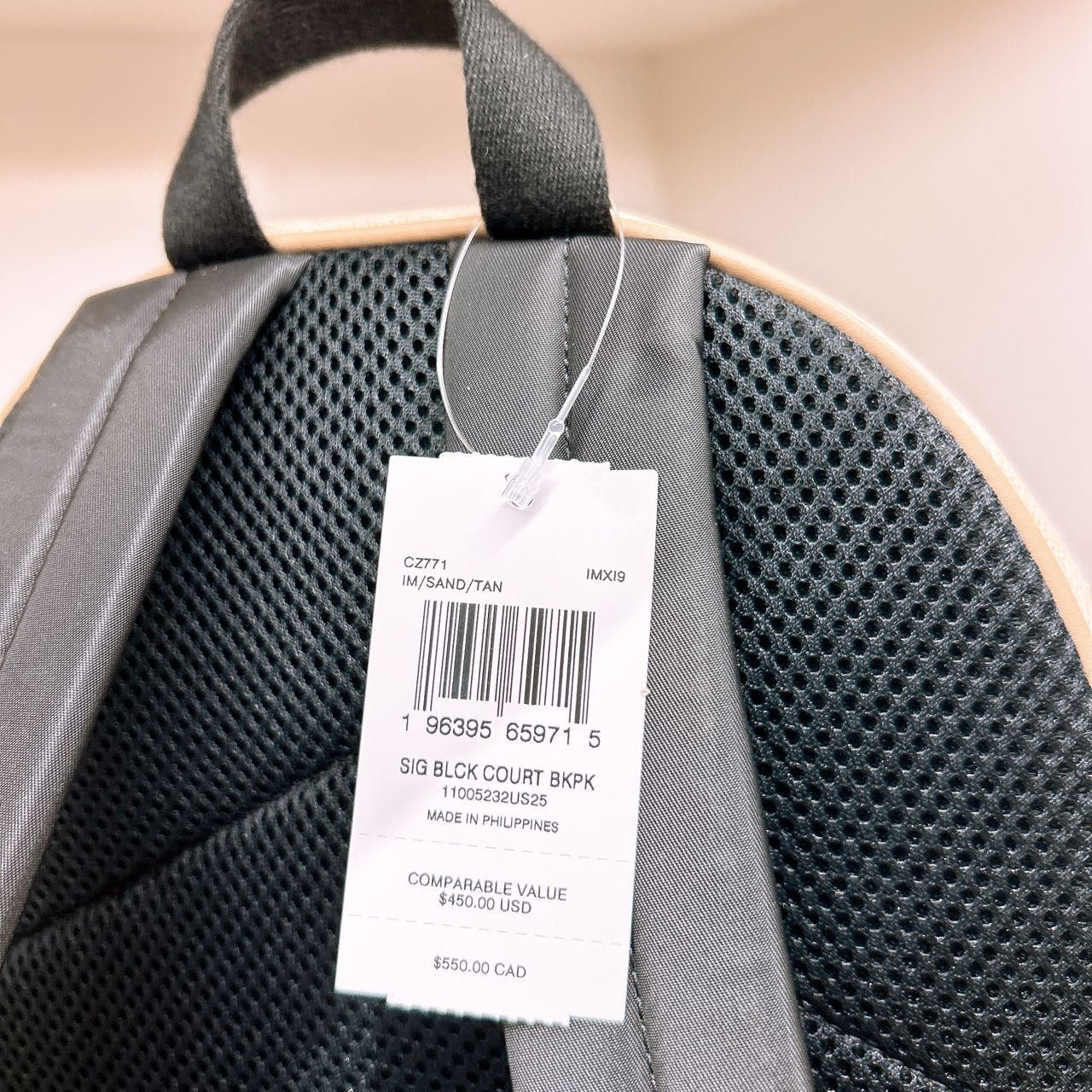 Coach Court Backpack In Blocked Signature Canvas CZ771 Size ONE SIZE - 5 Thumbnail