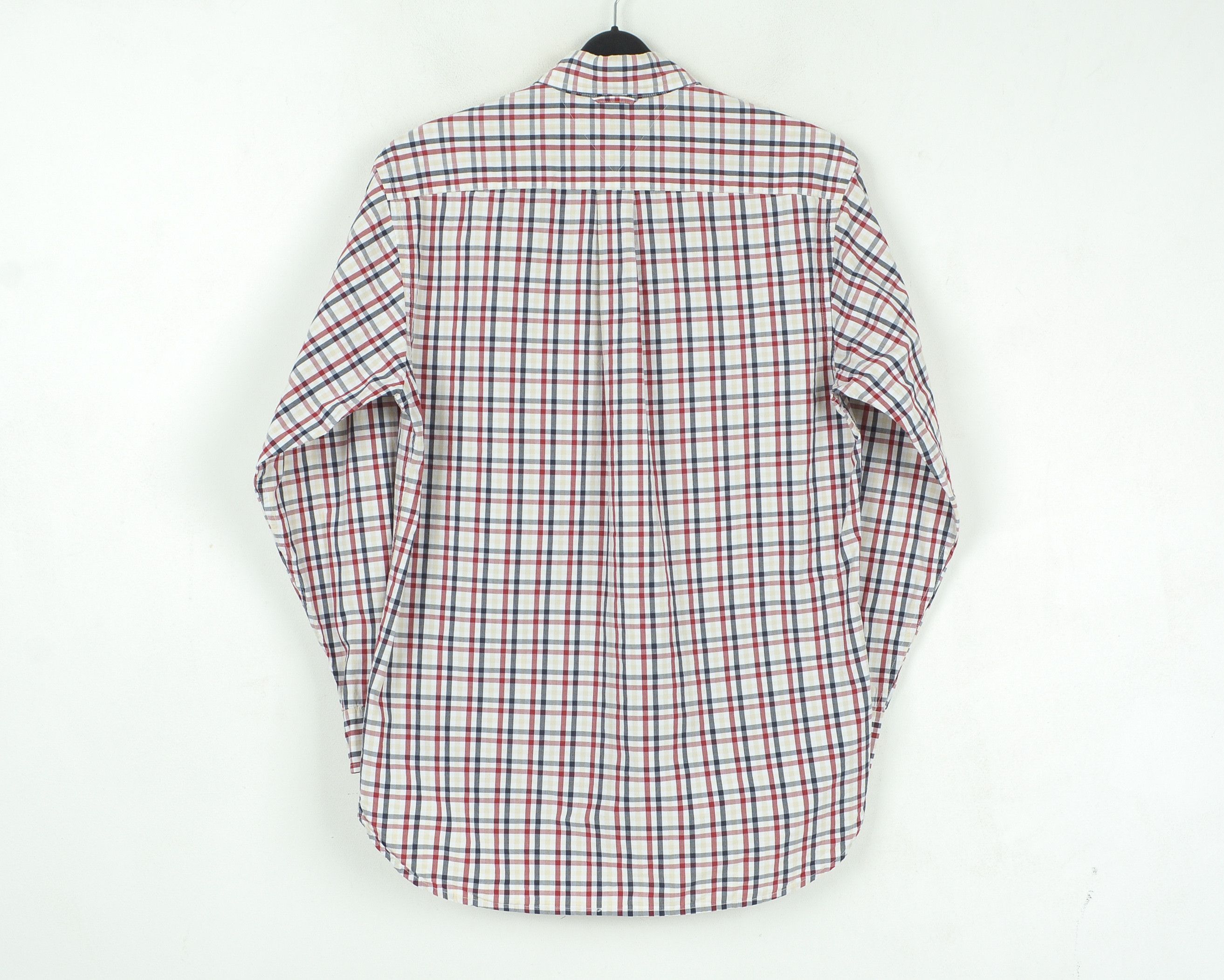 Tommy Hilfiger Button Up Shirt Long Sleeved Tartan Plaid Check Cotton Size US S / EU 44-46 / 1 - 6 Thumbnail
