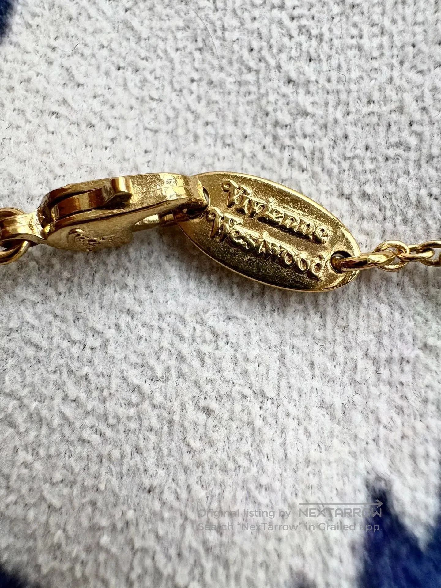 Vivienne Westwood Vivienne Westwood Vintage Gold Saturn Necklace. Size ONE SIZE - 5 Thumbnail