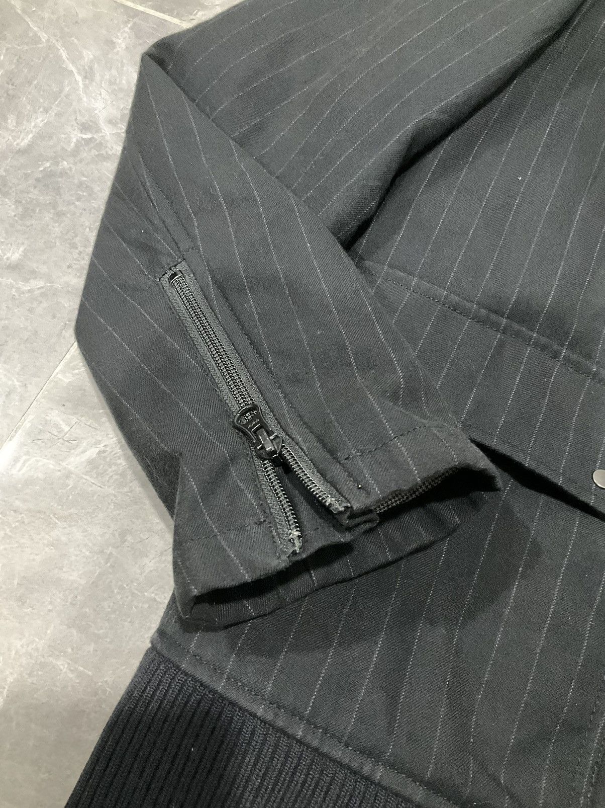 Japanese Brand × Le Grande Bleu (L.G.B.) × PPFM PPFM Zipper Jacket Casual Line Stripe Size US L / EU 52-54 / 3 - 4 Thumbnail