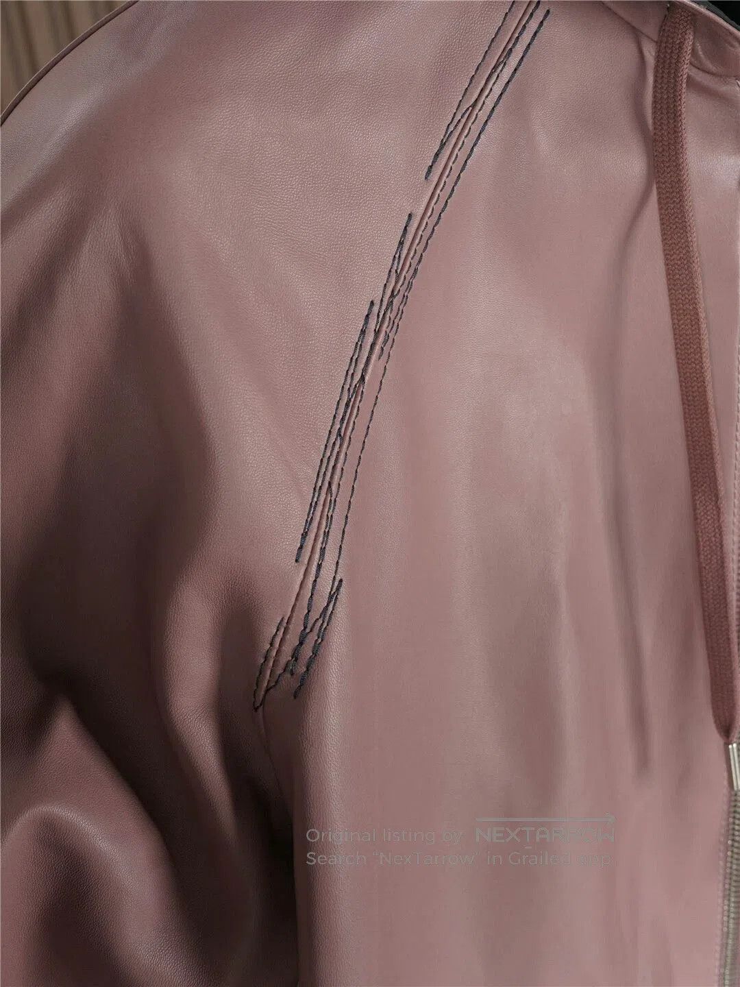 Hermes Hermes Reversible Hooded Leather Jacket. Size US M / EU 48-50 / 2 - 5 Thumbnail
