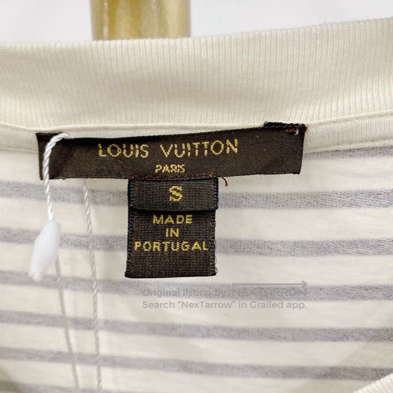 Louis Vuitton Louis Vuitton Striped T-shirt Size S / US 4 / IT 40 - 4 Thumbnail