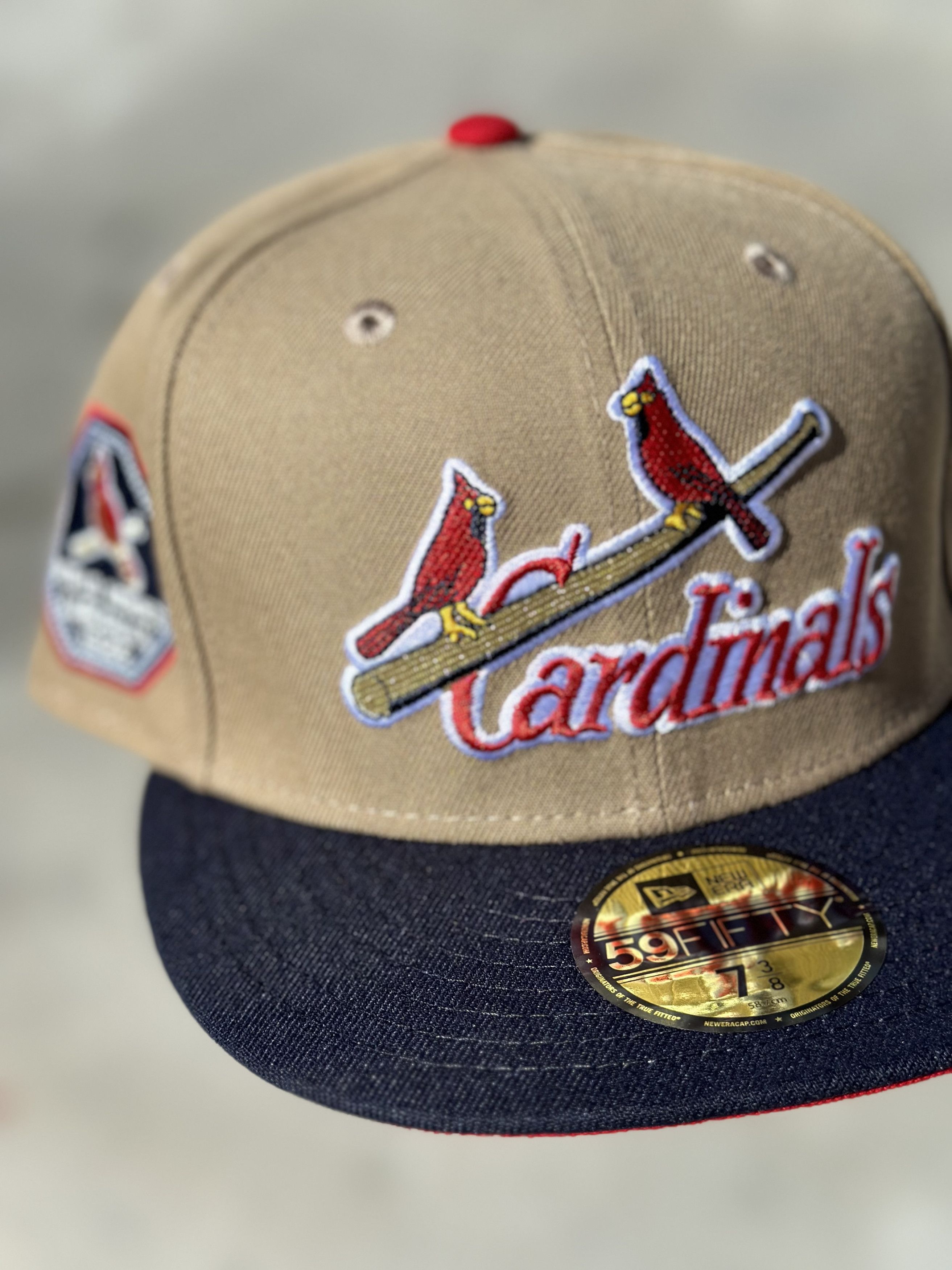 Hat Club 7 3/8 St. Louis Cardinals 1926 World Series Patch Size ONE SIZE - 1 Thumbnail