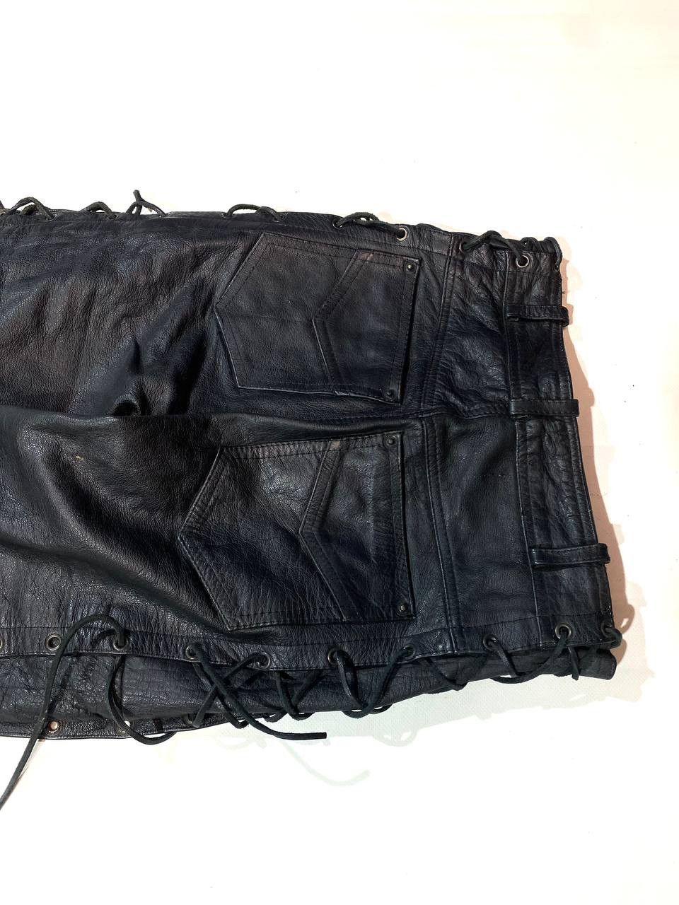 Leather × Vintage Vintage Racing Biker Leather Pants Size US 29 - 10 Thumbnail