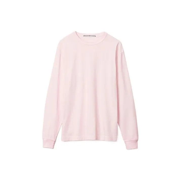 Alexander Wang Alexander Wang SS22 Logo Long Sleeve T-Shirt 0079 Size S / US 4 / IT 40 - 1 Thumbnail