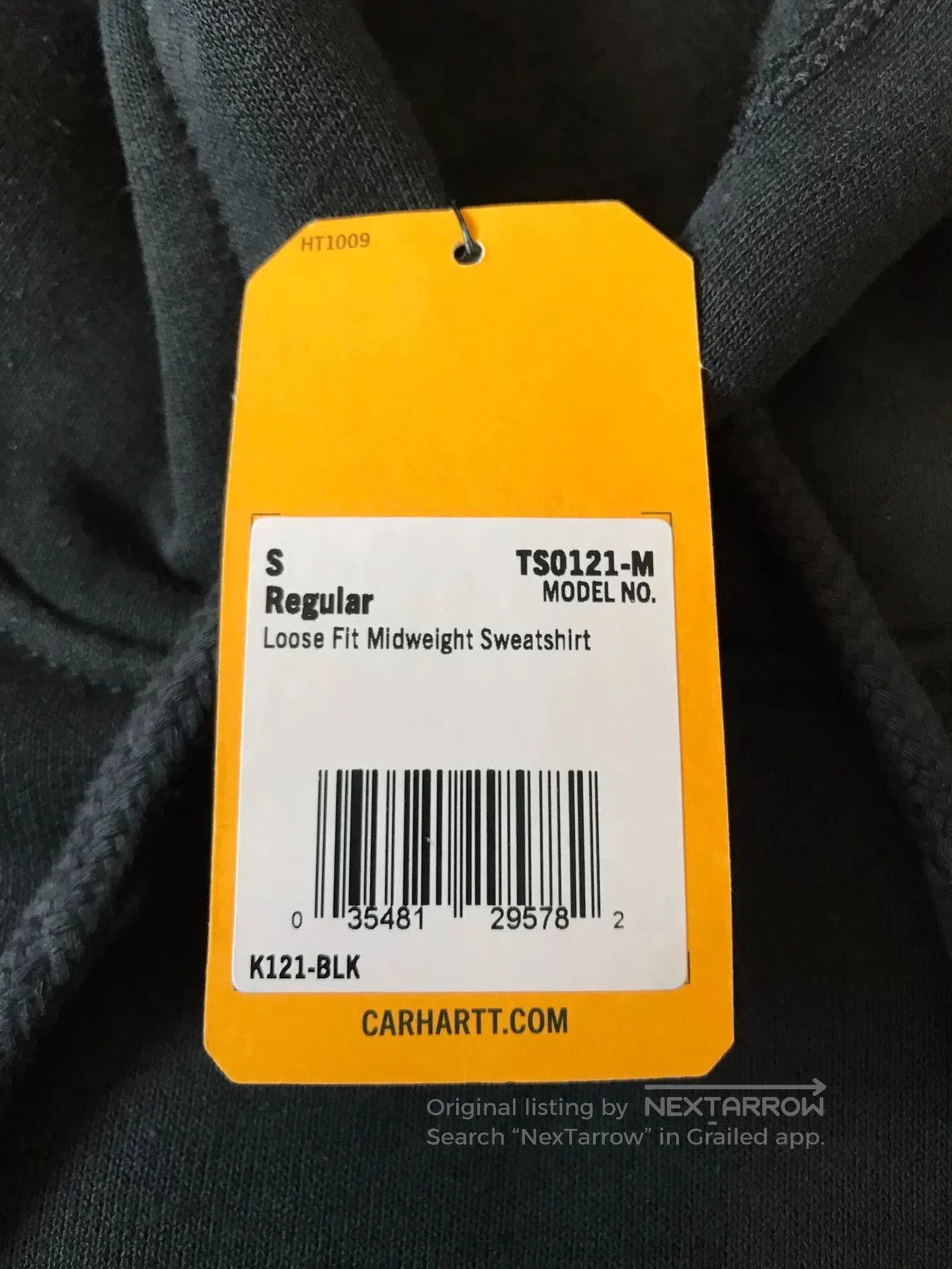 Carhartt Carhartt K121 Black Hoodie. Size US S / EU 44-46 / 1 - 7 Thumbnail