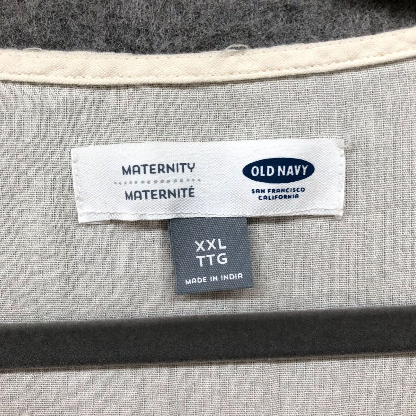 Old Navy VINTAGE Old Navy Maternity Sleeveless Blouse Womens 2XL Ivory Cotton Embroidered Bohemian Casual Summer Size XXL / US 16-18 / IT 52-54 - 5 Thumbnail