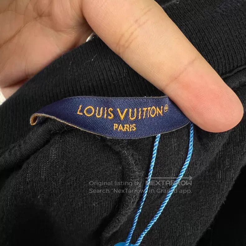 Louis Vuitton Louis Vuitton size s FW24 Checkerboard embroidered logo dra Size US 28 / EU 44 - 4 Thumbnail