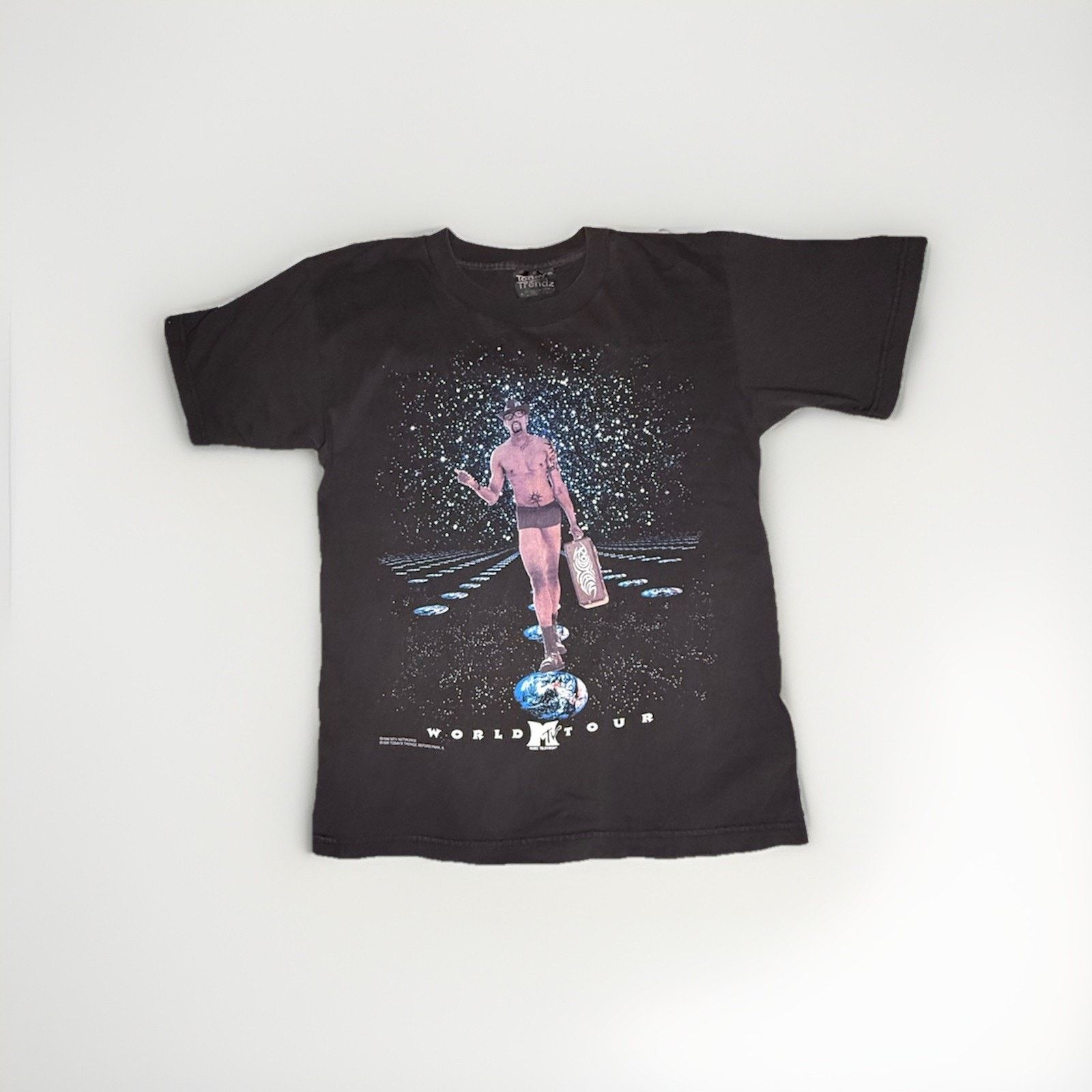 Mtv Dennis Rodman MTV World Tour Todays Trendz T-Shirt Medium Size US M / EU 48-50 / 2 - 4 Thumbnail