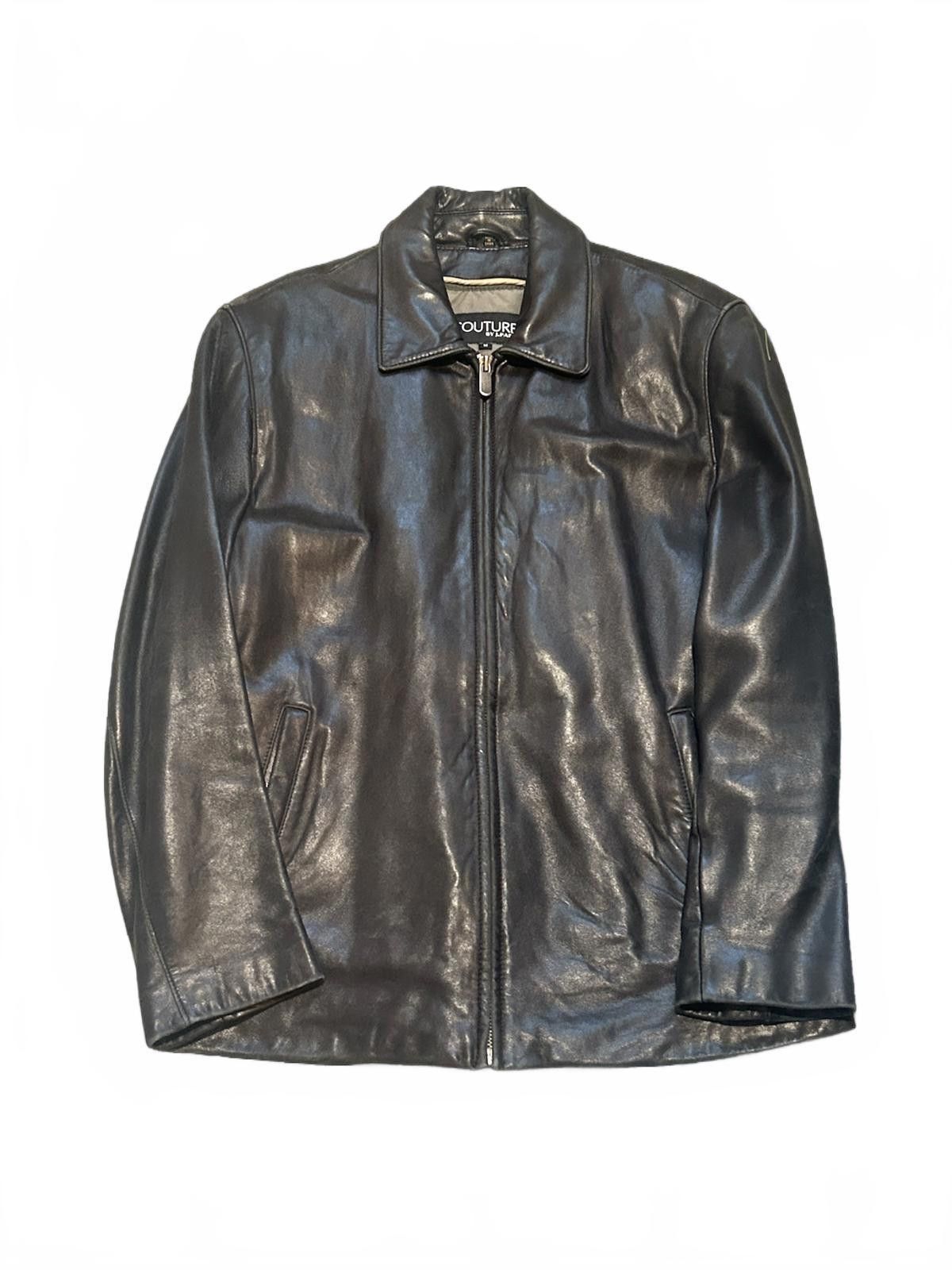J.Crew Stockton Racer Leather Jacket | Grailed