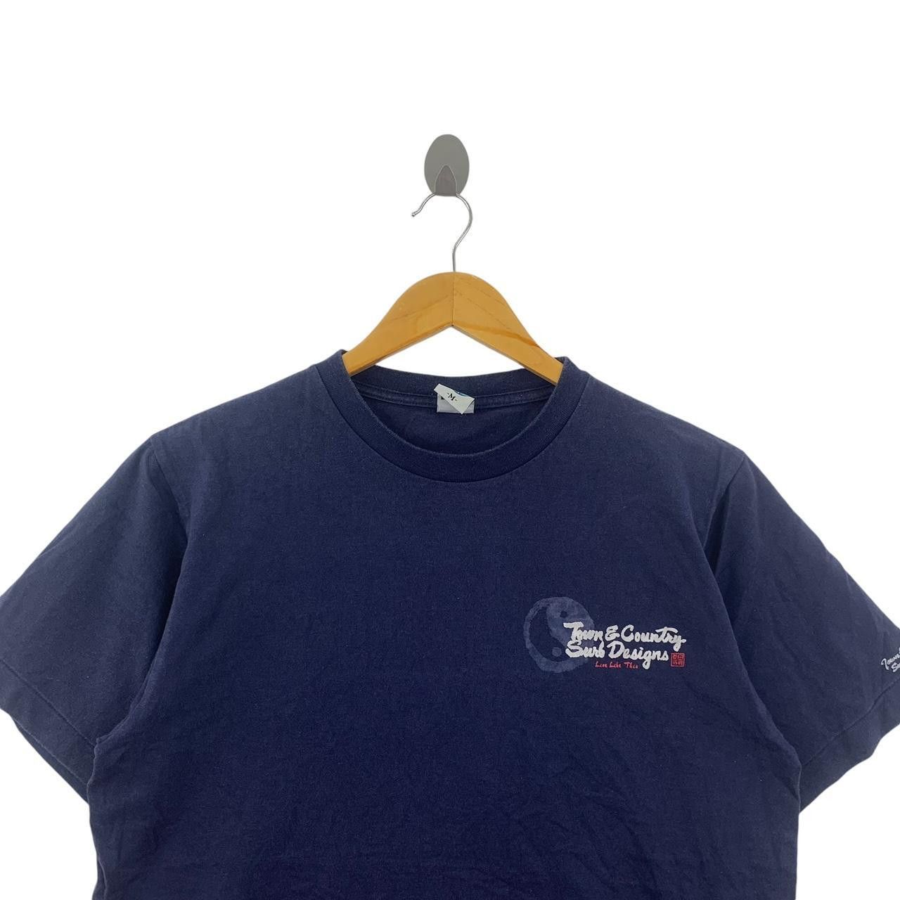 Vintage Vintage 90’ TOWN & COUNTRY SURF Designs Wave Tee Shirt Top Size US M / EU 48-50 / 2 - 3 Thumbnail