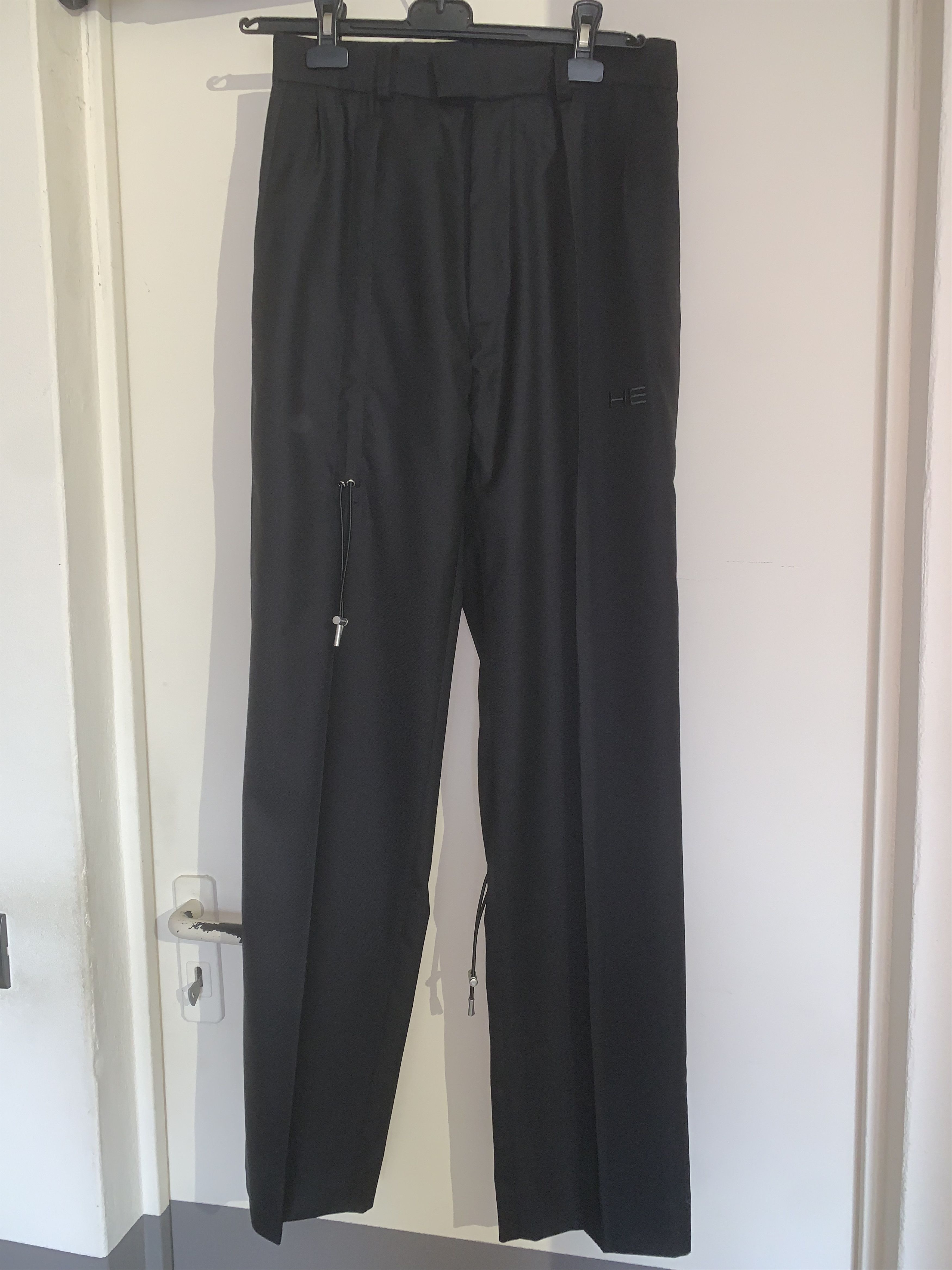 Heliot Emil Heliot Emil tech laced logo embroidered formal trousers Size 44R - 1 Thumbnail
