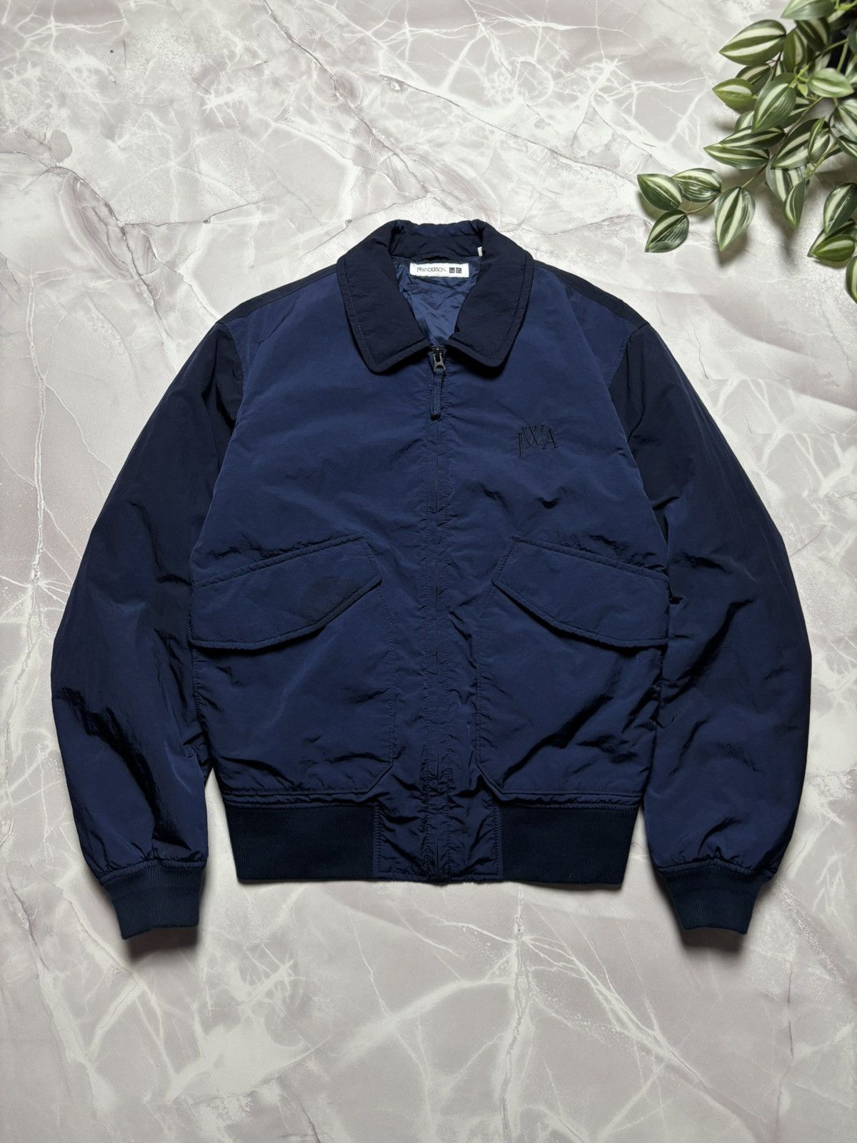 JW Anderson × Uniqlo JW ANDERSON x UNIQLO Nylon MA-2 Bomber Jacket Padded Mens XS Size US XS / EU 42 / 0 - 1 Thumbnail