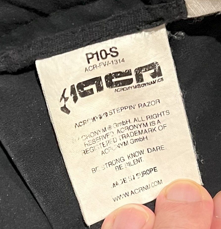 Acronym ACRONYM P-10S FW-1314 Size US 30 / EU 46 - 5 Thumbnail