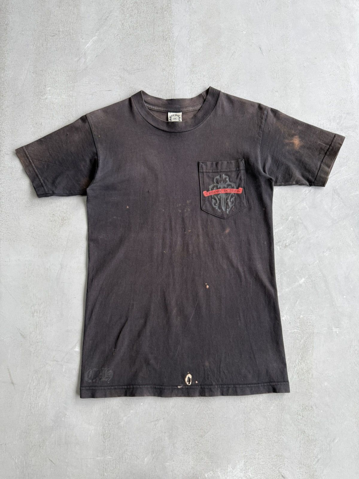 Chrome Hearts Trashed 90s - Tonal Dagger FCK YOU Tee Size US S / EU 44-46 / 1 - 2 Thumbnail