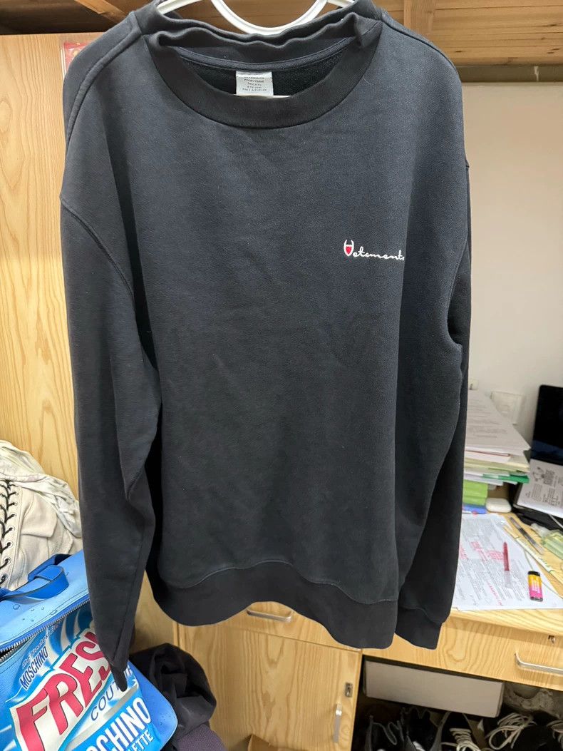 Vetements Vetements 2016AW Oversized Reversible Hoodie - dmc Size US S / EU 44-46 / 1 - 1 Thumbnail