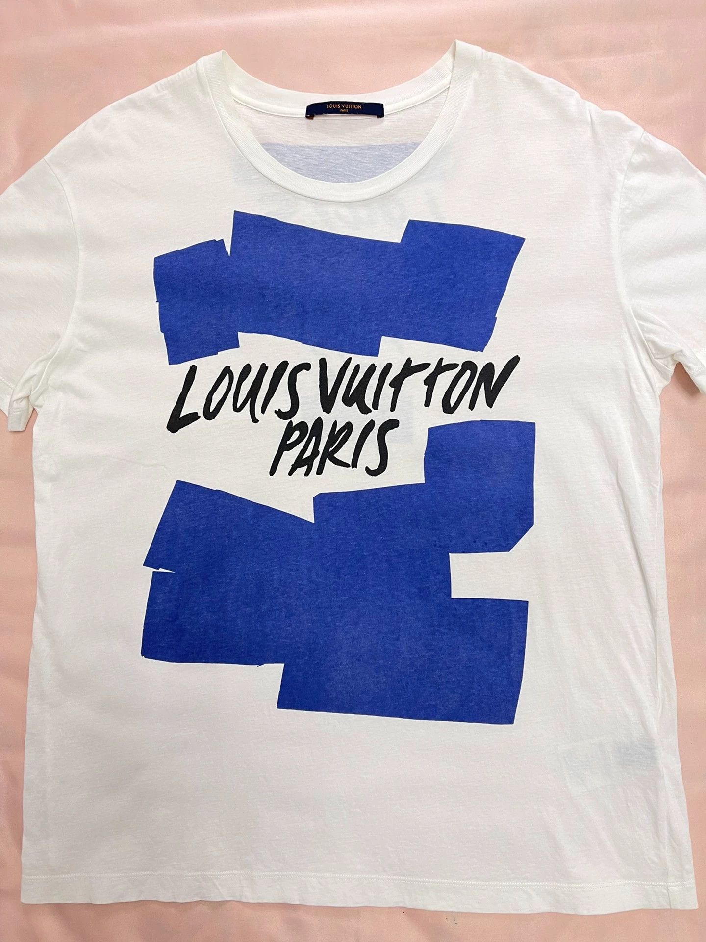 Louis Vuitton Louis Vuitton basic white T-shirt men's L Size US L / EU 52-54 / 3 - 1 Thumbnail