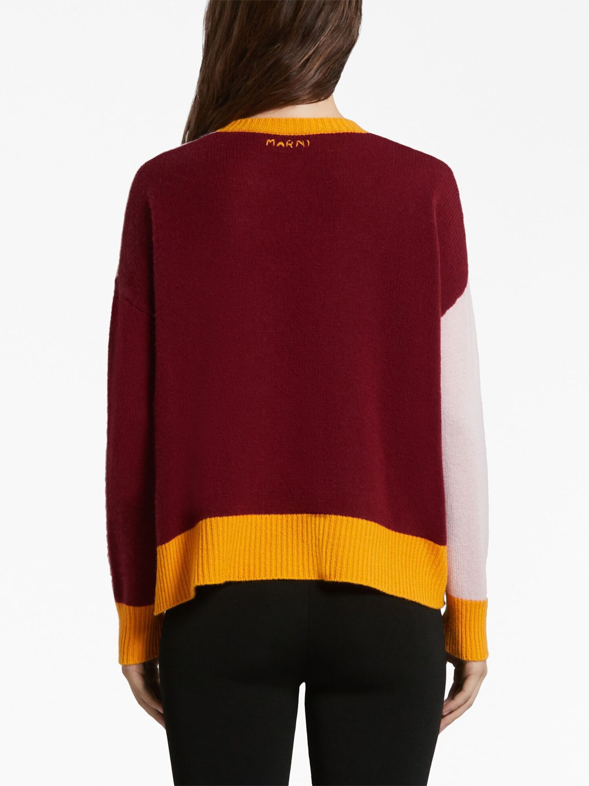 Marni o1w1db10125 Jumper in Multicolor Size M / US 6-8 / IT 42-44 - 3 Thumbnail