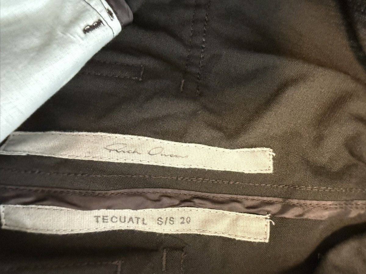 Rick Owens Rick Owens S/S 20 Tecuatl Astaire - Bronze - 46 Size US 30 / EU 46 - 4 Thumbnail
