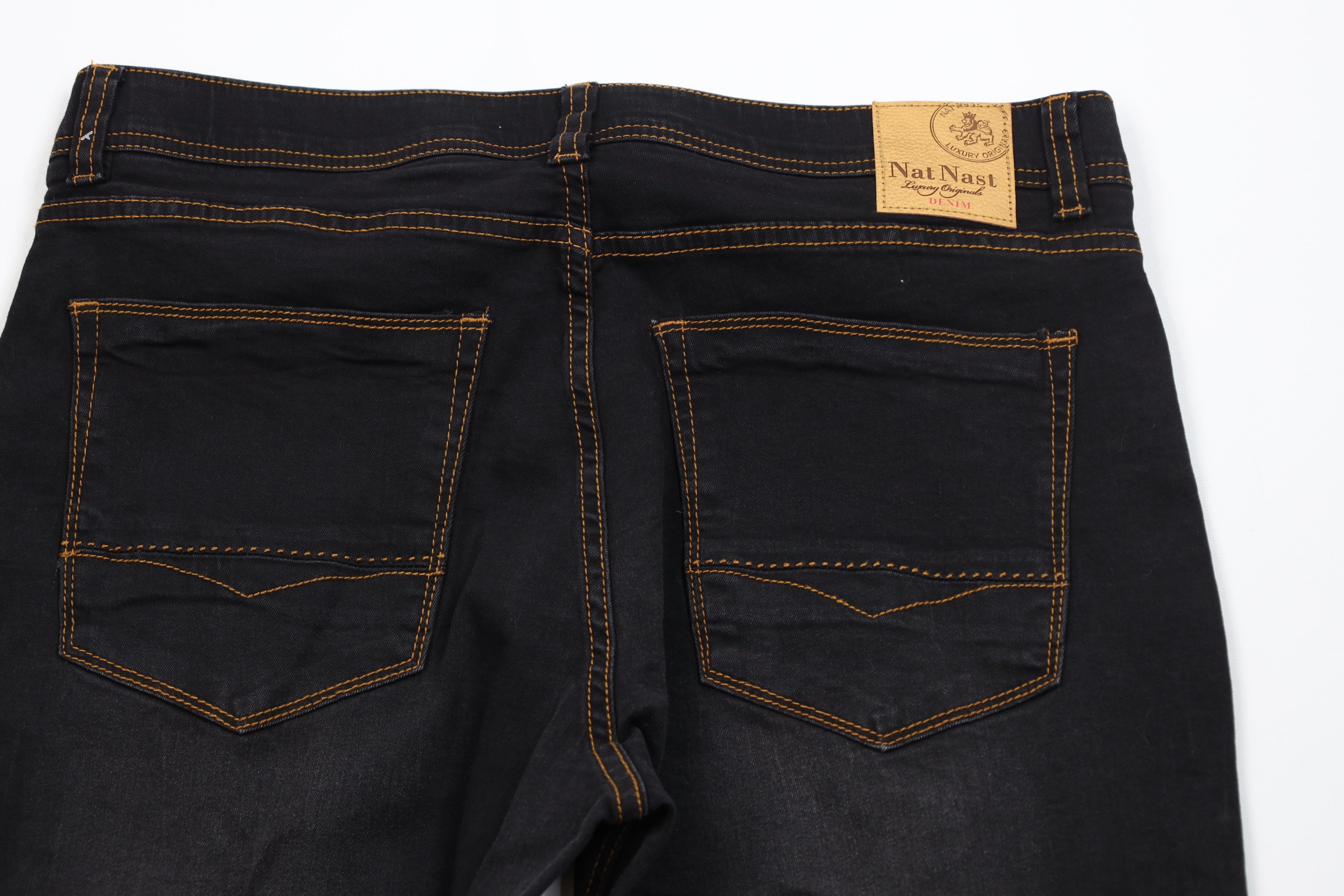 Nat Nast Nat Nast Luxury Originals Stretch Straight Leg Denim Jeans Size US 34 / EU 50 - 10 Thumbnail