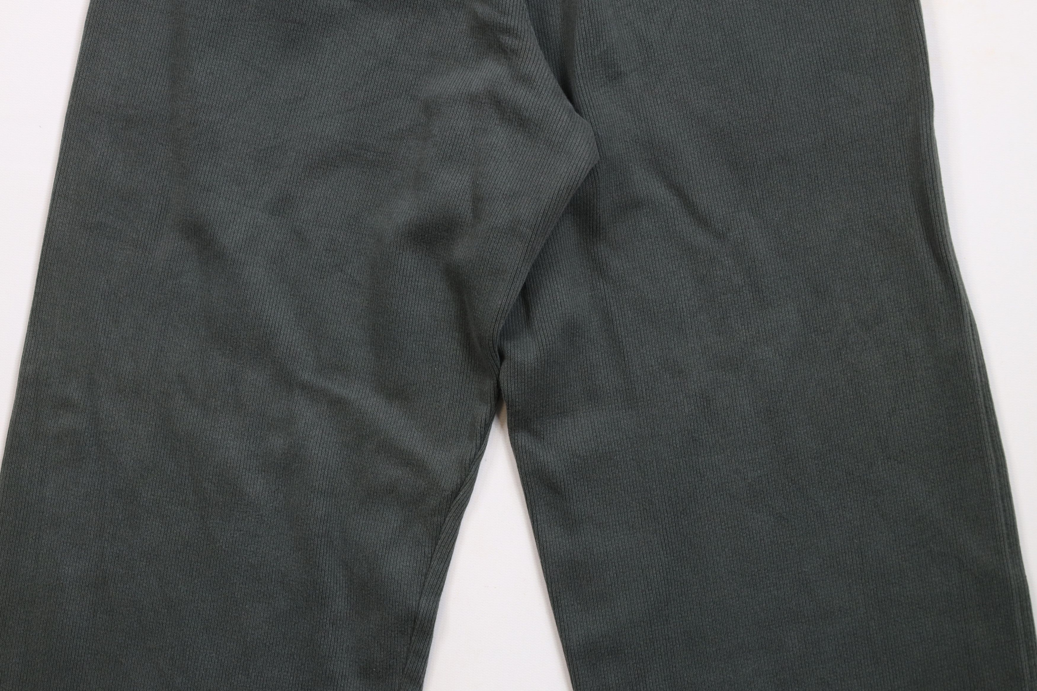 Nike × Vintage Vintage 90s Y2K Nike Mini Swoosh Ribbed Knit Capris Pant Size 22" - 9 Thumbnail