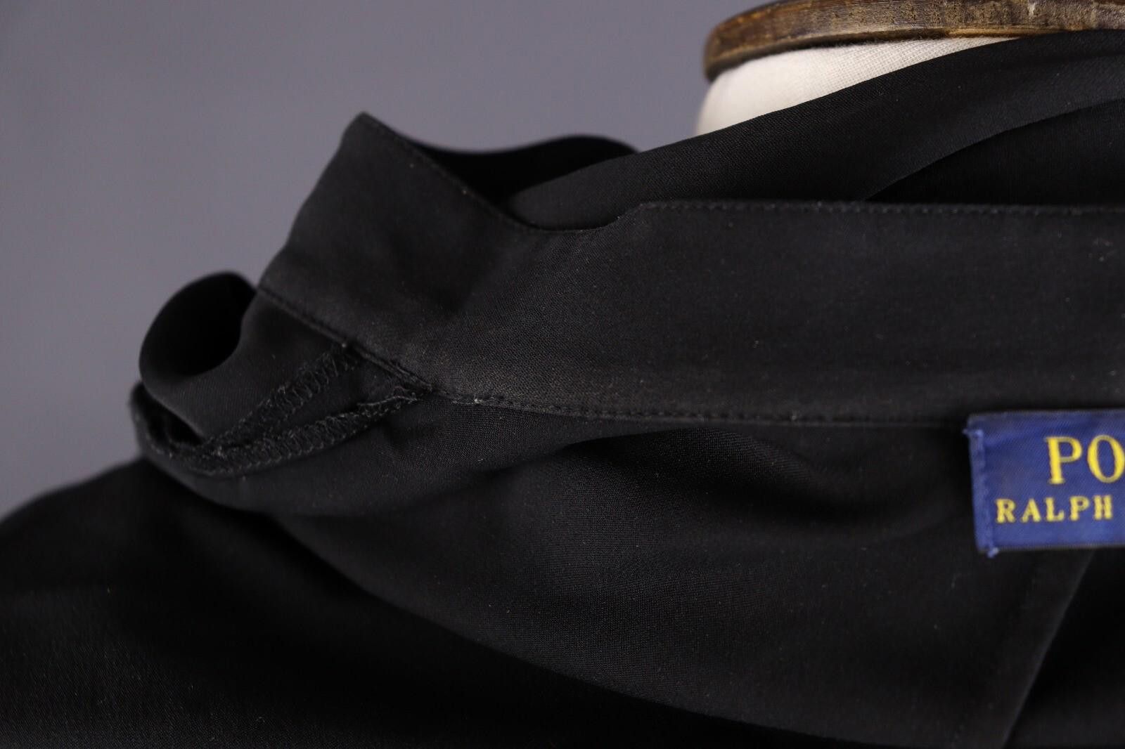Polo Ralph Lauren Polo Ralph Lauren Black Long Sleeve Blouse Shirt Size M Size M / US 6-8 / IT 42-44 - 9 Thumbnail
