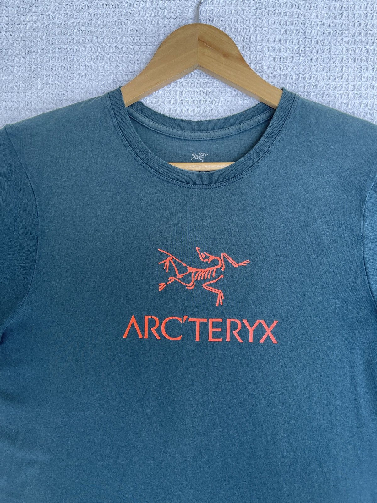 Arc'teryx Rare🔥Sun Faded Arc’teryx Big Logo Thrashed Tee Size US M / EU 48-50 / 2 - 10 Thumbnail