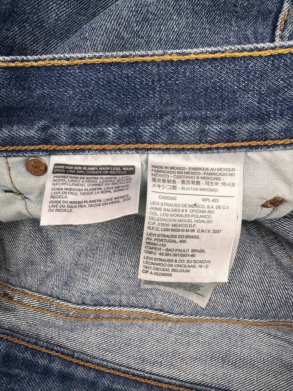 Levi's Vintage Levis 501 Blue Denim Pants Jeans Size US 36 / EU 52 - 9 Thumbnail
