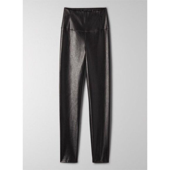 Aritzia Aritzia Wilfred Daria Faux Leather Leggings - S, 32” Inseam Size 28" / US 6 / IT 42 - 1 Thumbnail