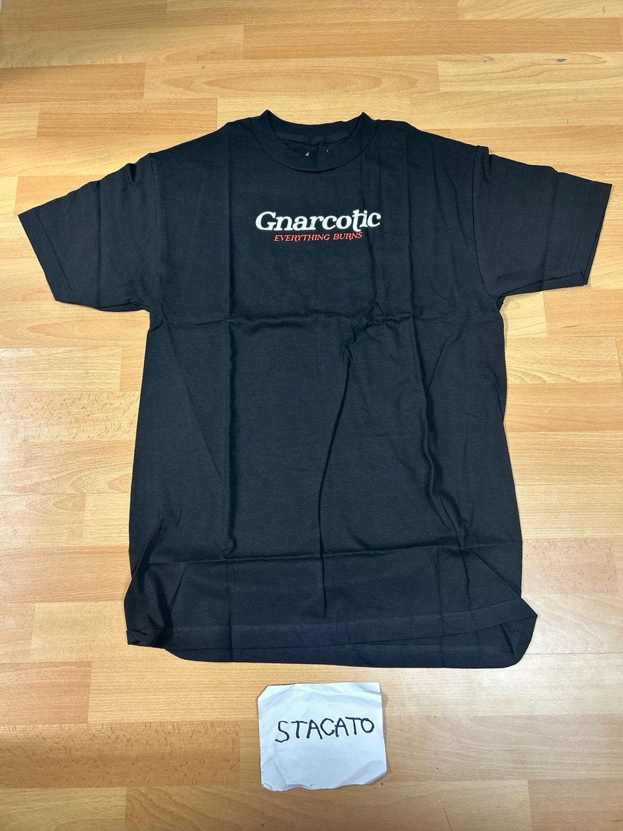 Gnarcotic × Rap Tees Gnarcotic Lil Gnar Everything Burns Tee Black Size US M / EU 48-50 / 2 - 2 Thumbnail