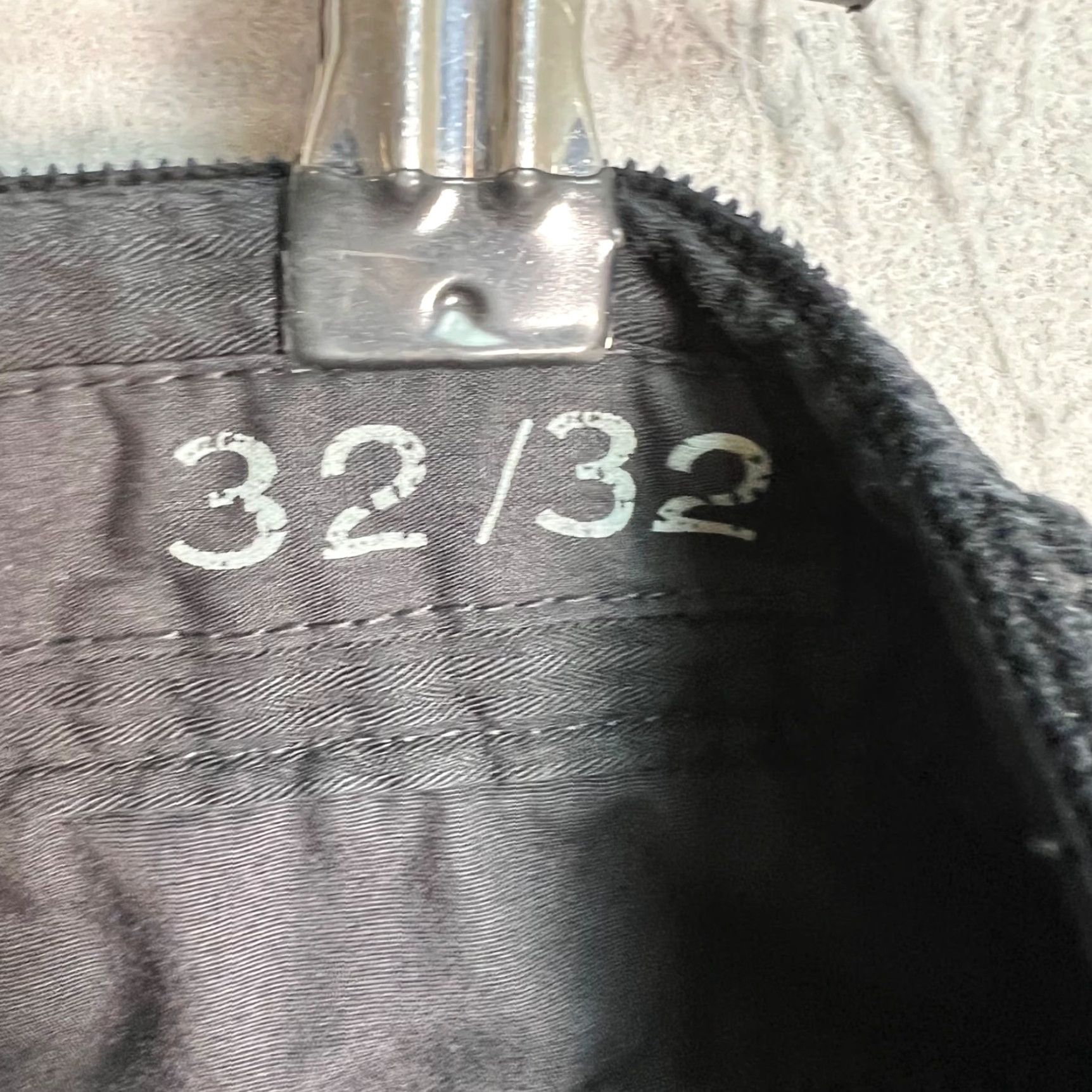 Madison VINTAGE Madison Black Denim Jeans 32 x 32 100% Cotton Straight-Leg Mens Size US 32 / EU 48 - 4 Thumbnail