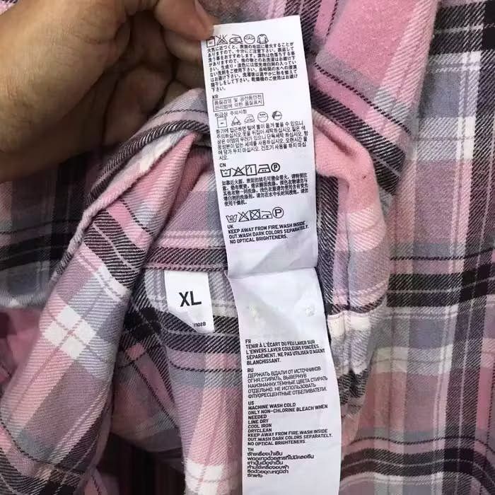 Japanese Brand Japanese Brand Uniqlo Flannel Shirt Button Up Size US XL / EU 56 / 4 - 5 Thumbnail