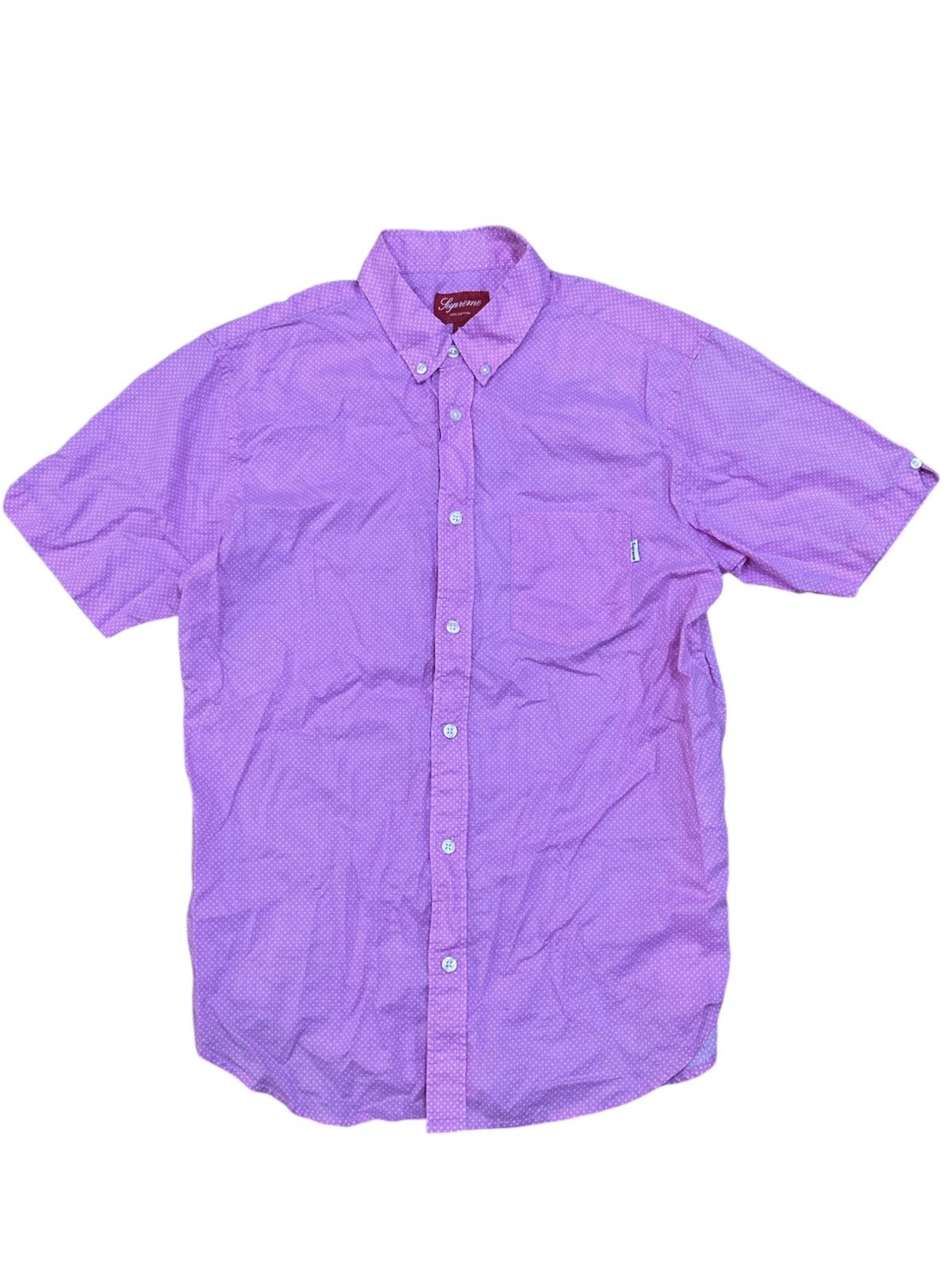 Supreme SS13 Supreme Polka Micro Dot Western Shirt Size US M / EU 48-50 / 2 - 14 Thumbnail