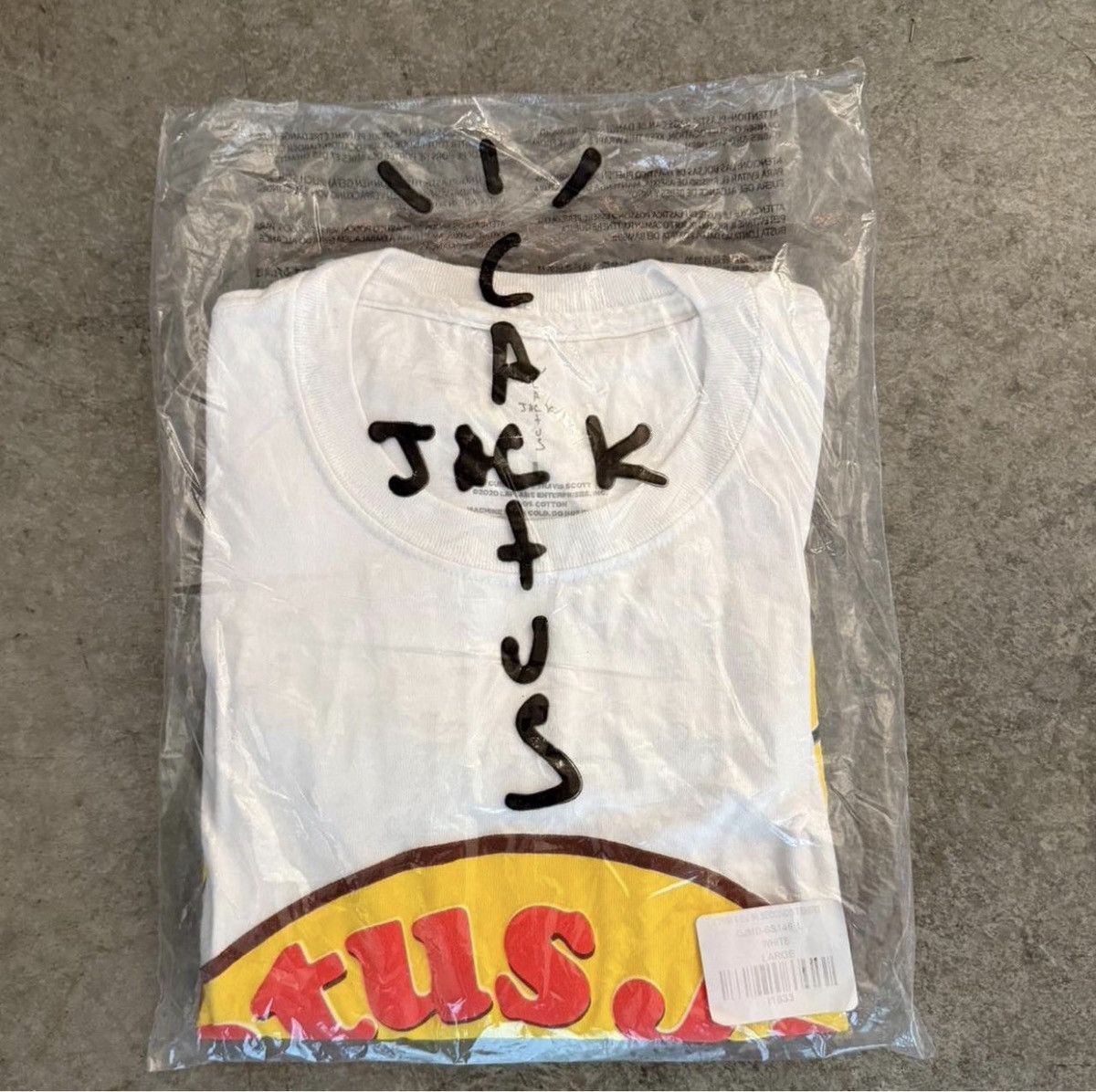 Other Travis Scott McDonald’s Collab T-shirt Size US L / EU 52-54 / 3 - 1 Thumbnail