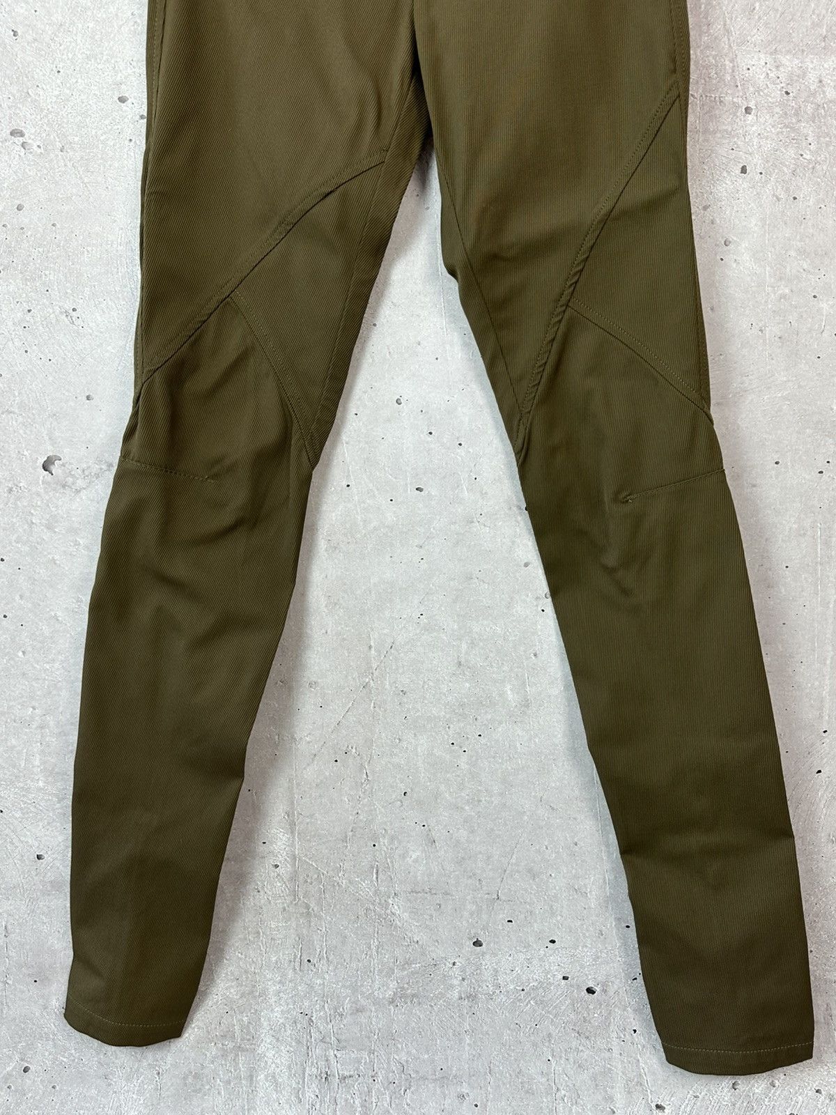 Versace Versace Collection Khaki Zip Ankle Pants Size 26" / US 2 / IT 38 - 5 Thumbnail