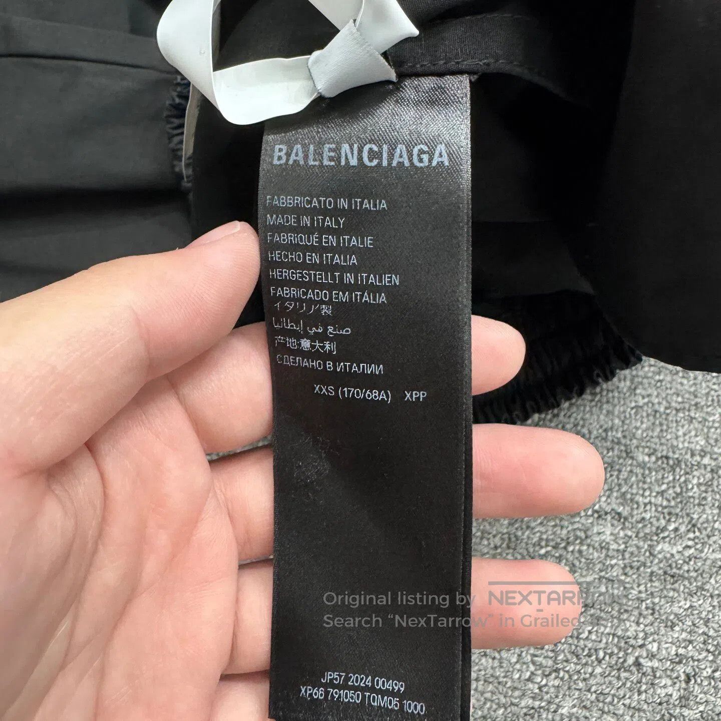 Balenciaga Balenciaga sizexxs Broad-leg casual pantsBroad-leg casual p Size US 26 / EU 42 - 6 Thumbnail