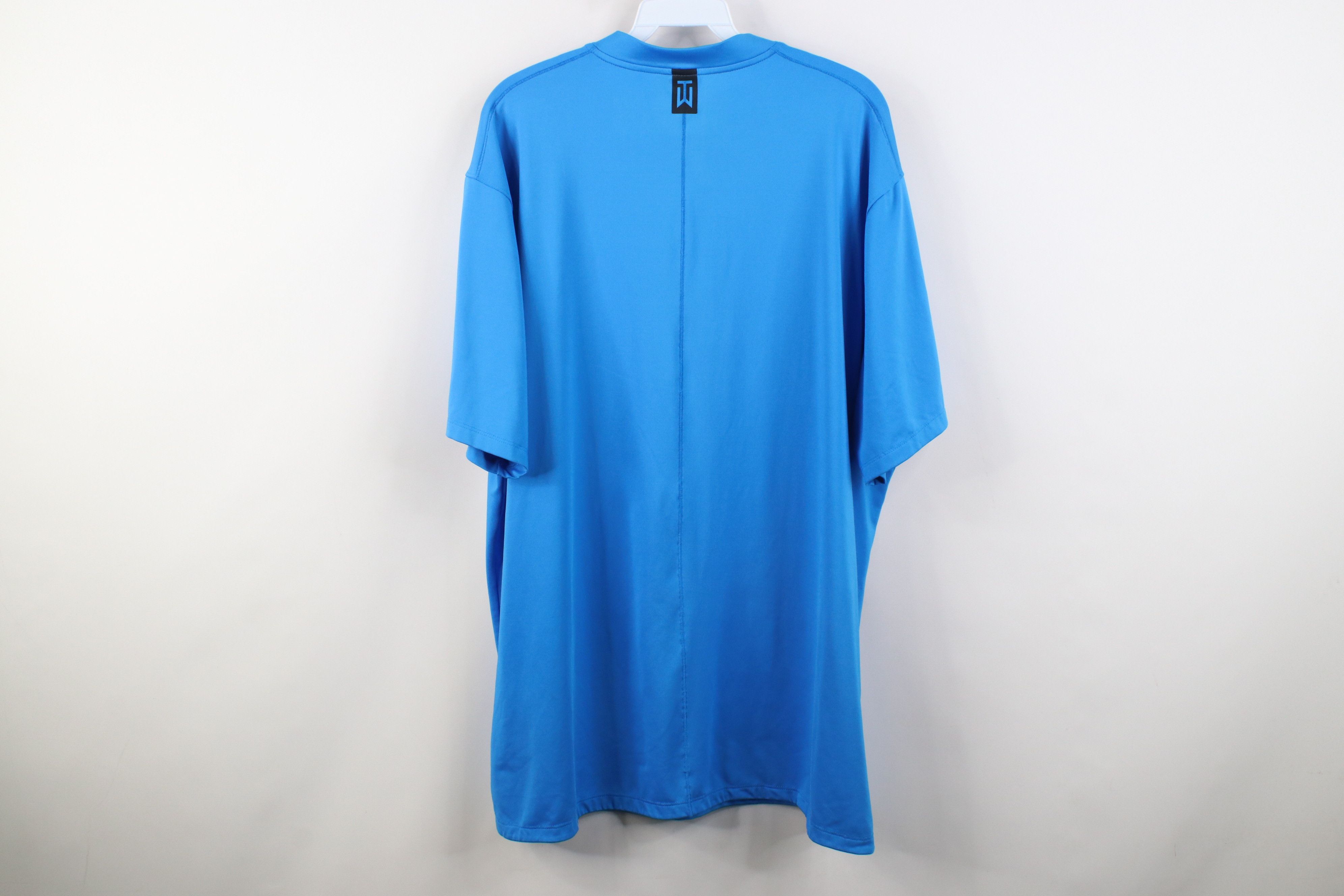 Nike Nike Golf Tiger Woods Blade Collar Golf Polo Shirt Blue Size US XL / EU 56 / 4 - 13 Thumbnail