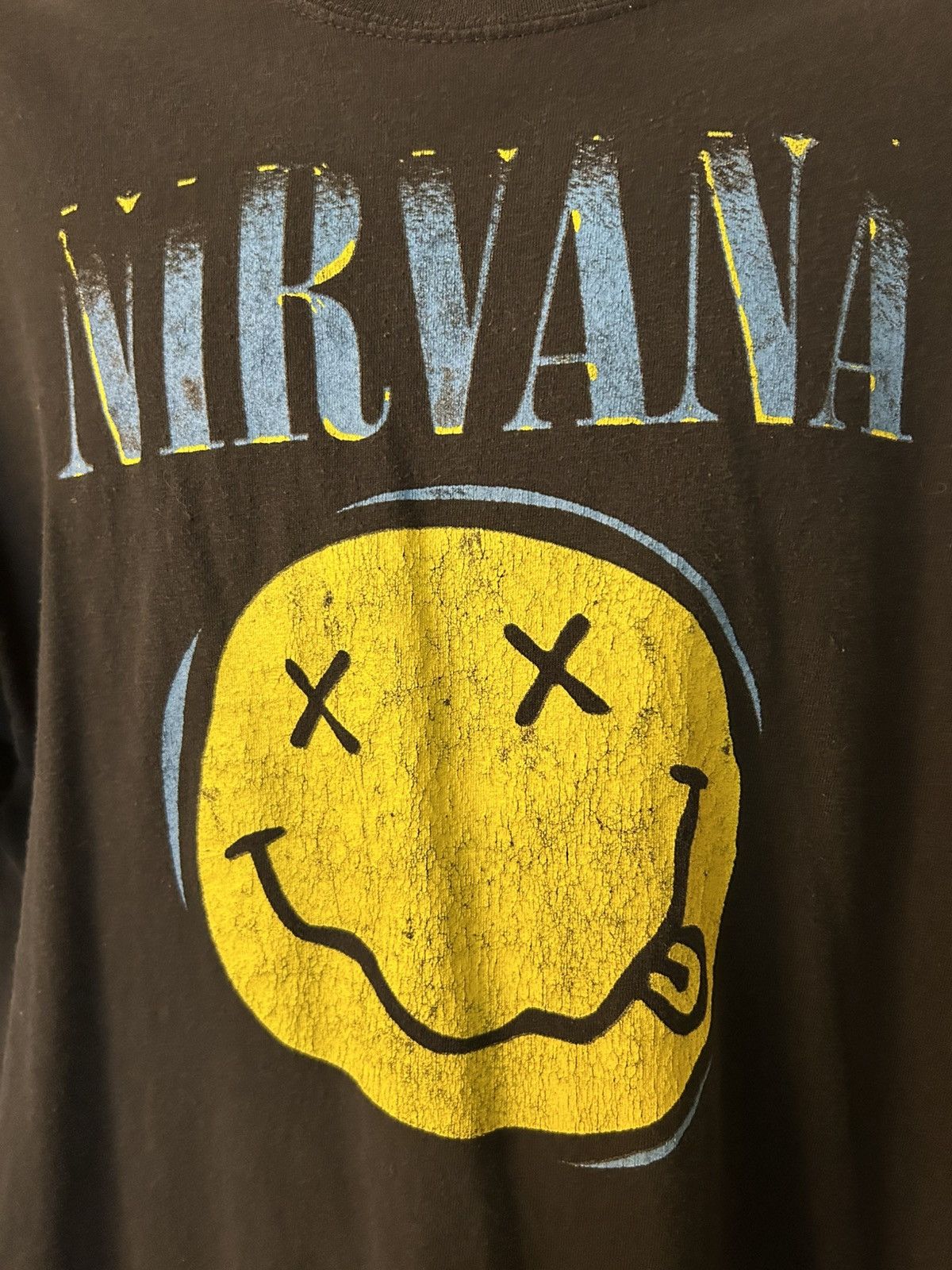 Nirvana Tee: nirvana grunge smiley face shirt 2xl Size US XXL / EU 58 / 5 - 3 Thumbnail