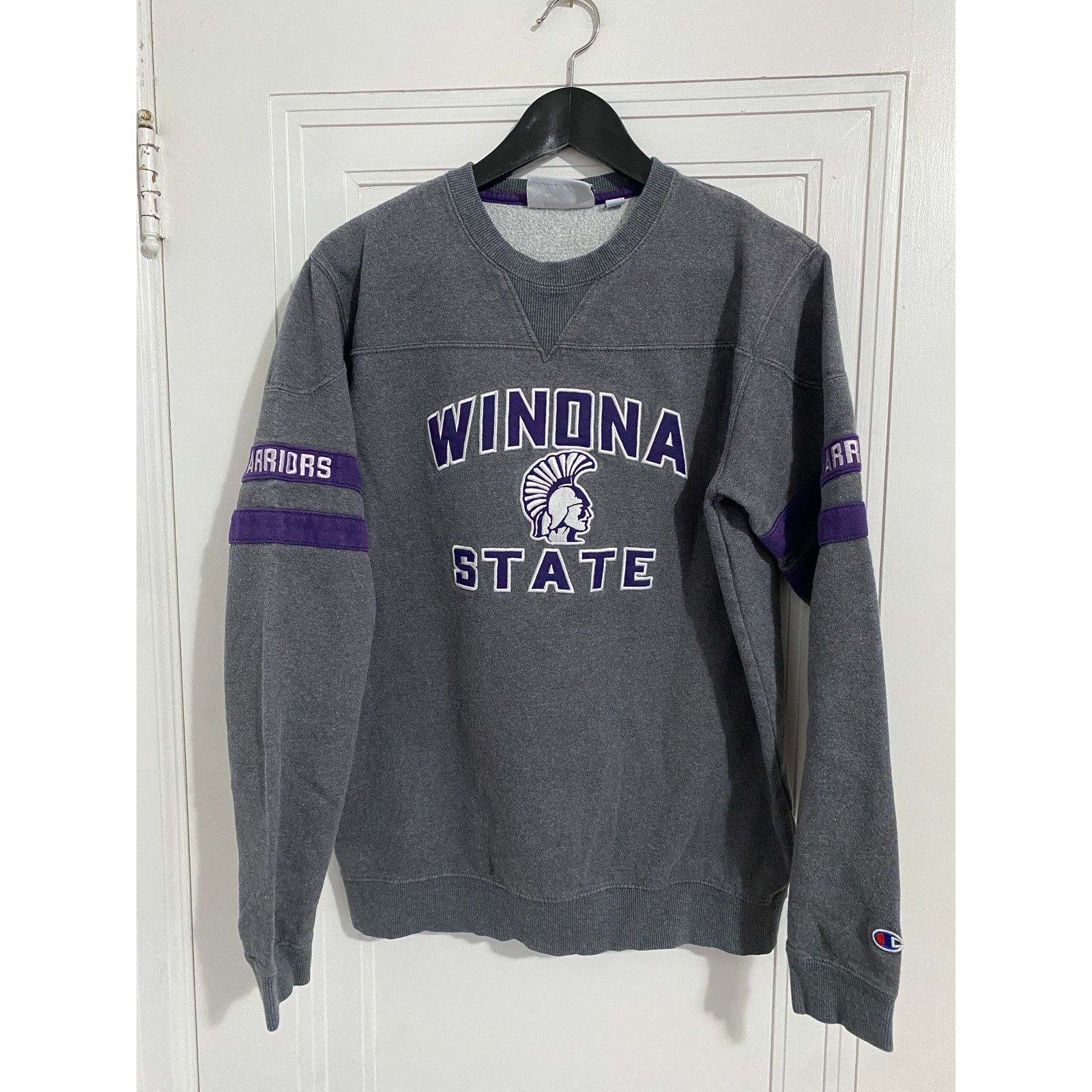 Champion Winona State Warriors Crewneck Sweatshirt Size Medium Size US M / EU 48-50 / 2 - 1 Thumbnail