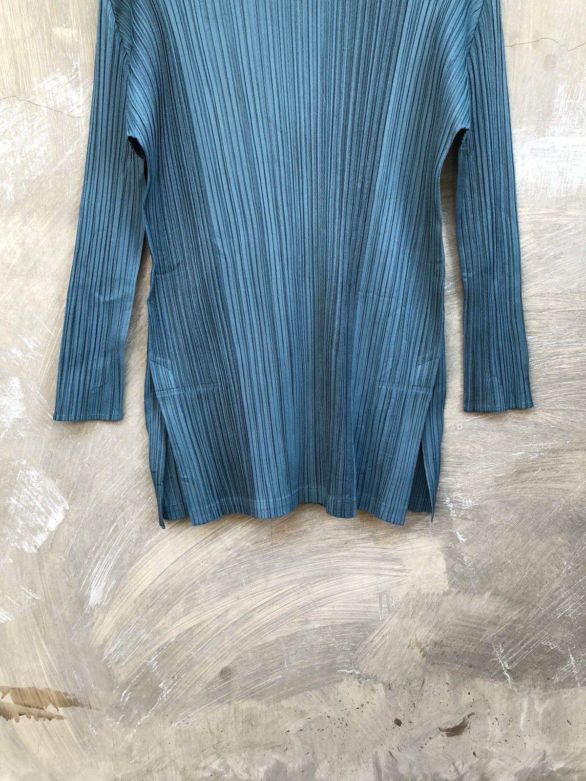 Issey Miyake × Japanese Brand × Pleats Please Issey Miyake Issey Miyake Pleats Please Longsleeve Size L / US 10 / IT 46 - 3 Thumbnail