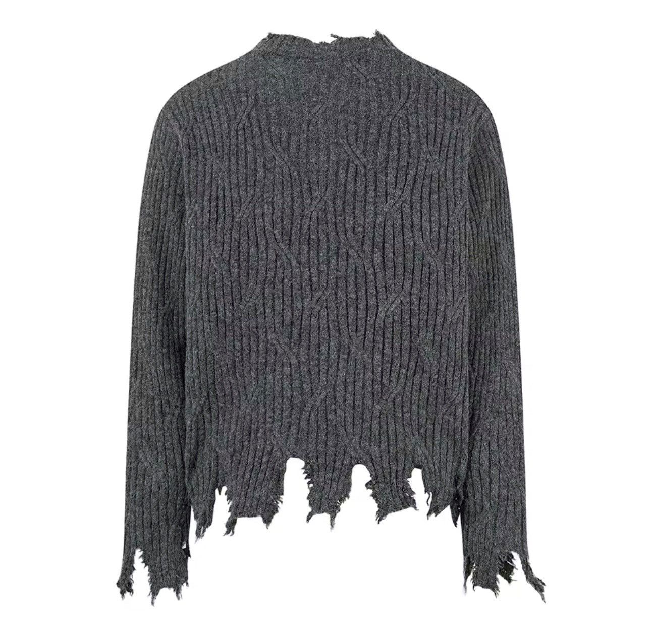 Other Streetwear Distressed Retro Vintage Style Ripped Sweater Size US M / EU 48-50 / 2 - 2 Thumbnail